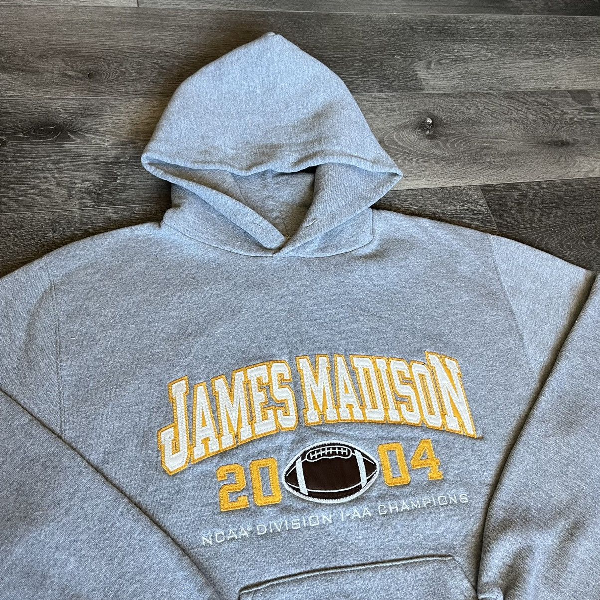 Russell Athletic Vintage 2004 Russell Athletic JMU Football Champions Hoodie Size US S / EU 44-46 / 1 - 2 Thumbnail