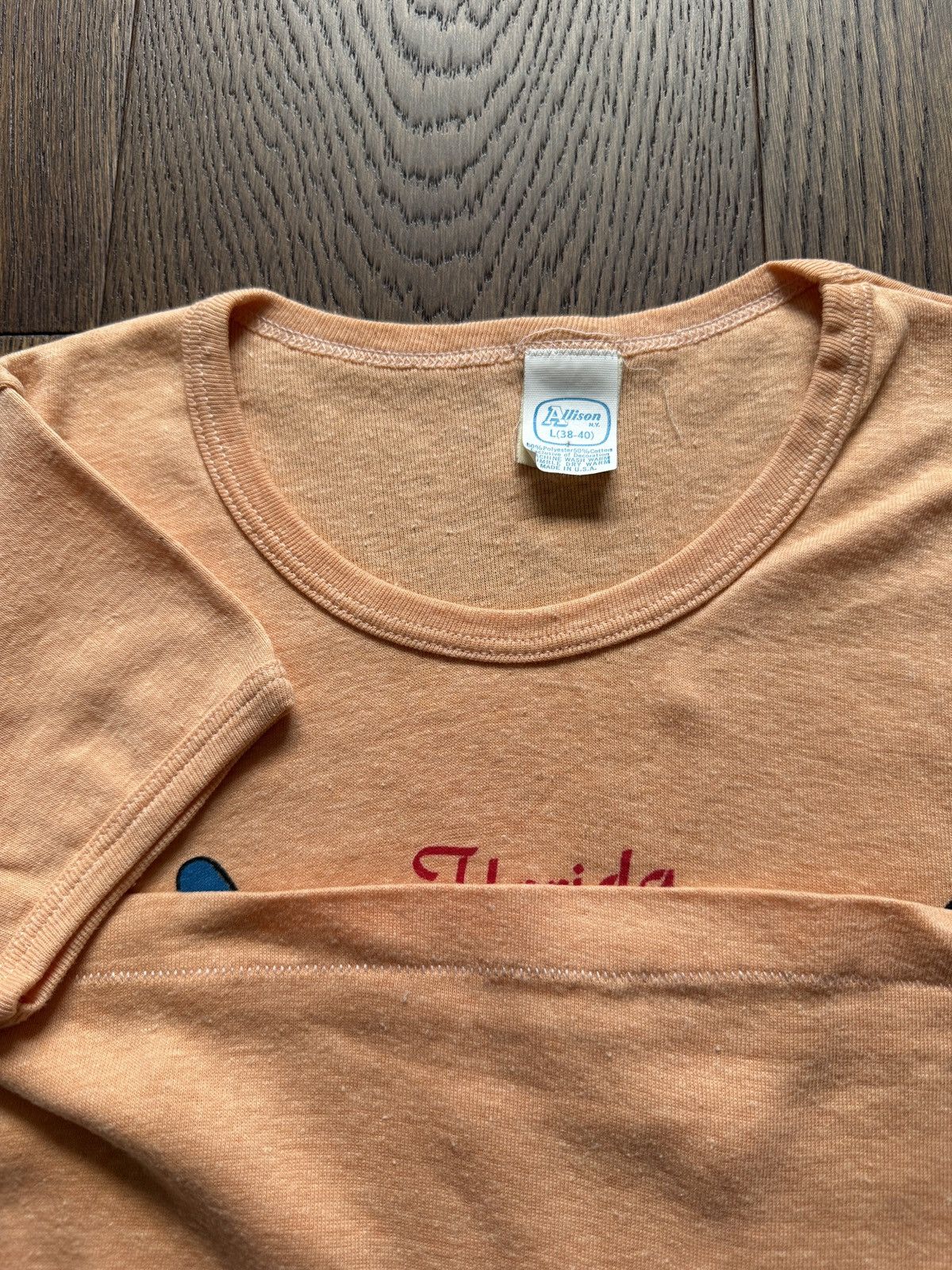 Vintage Vintage 70s Disney Florida Mickey Mouse Babydoll Tee Size XS / US 0-2 / IT 36-38 - 8 Thumbnail