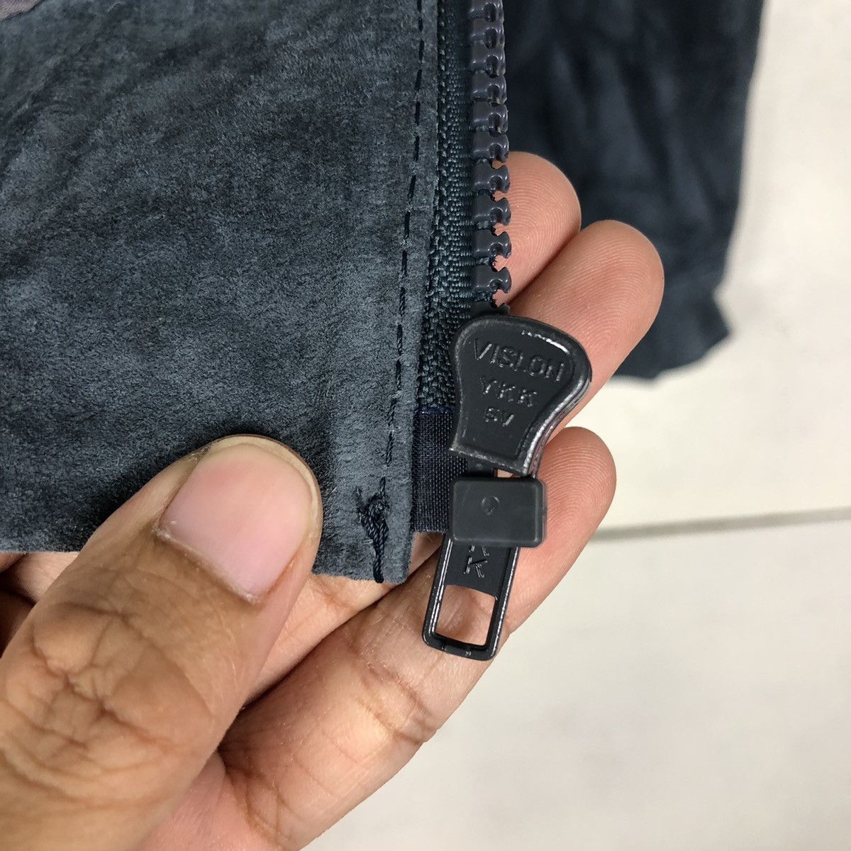 Japanese Brand 📌Vtg Bomber Leather Jacket Genuine Echtes Leder Echt Deer Size US M / EU 48-50 / 2 - 18 Thumbnail
