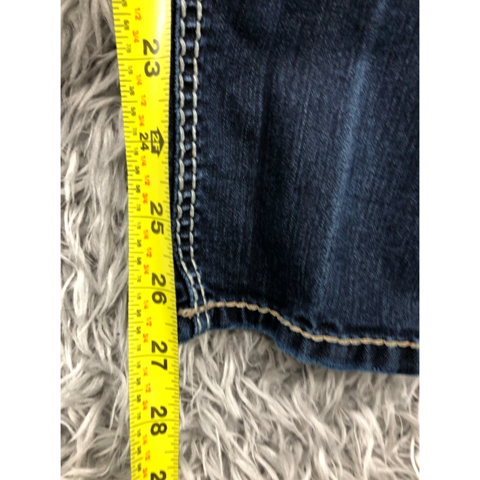 Silver Jeans Co. Silver Jeans Sukie Skinny Jeans Womens 28x29 Blue Medium Wash Flaw Size 28" / US 6 / IT 42 - 3 Thumbnail