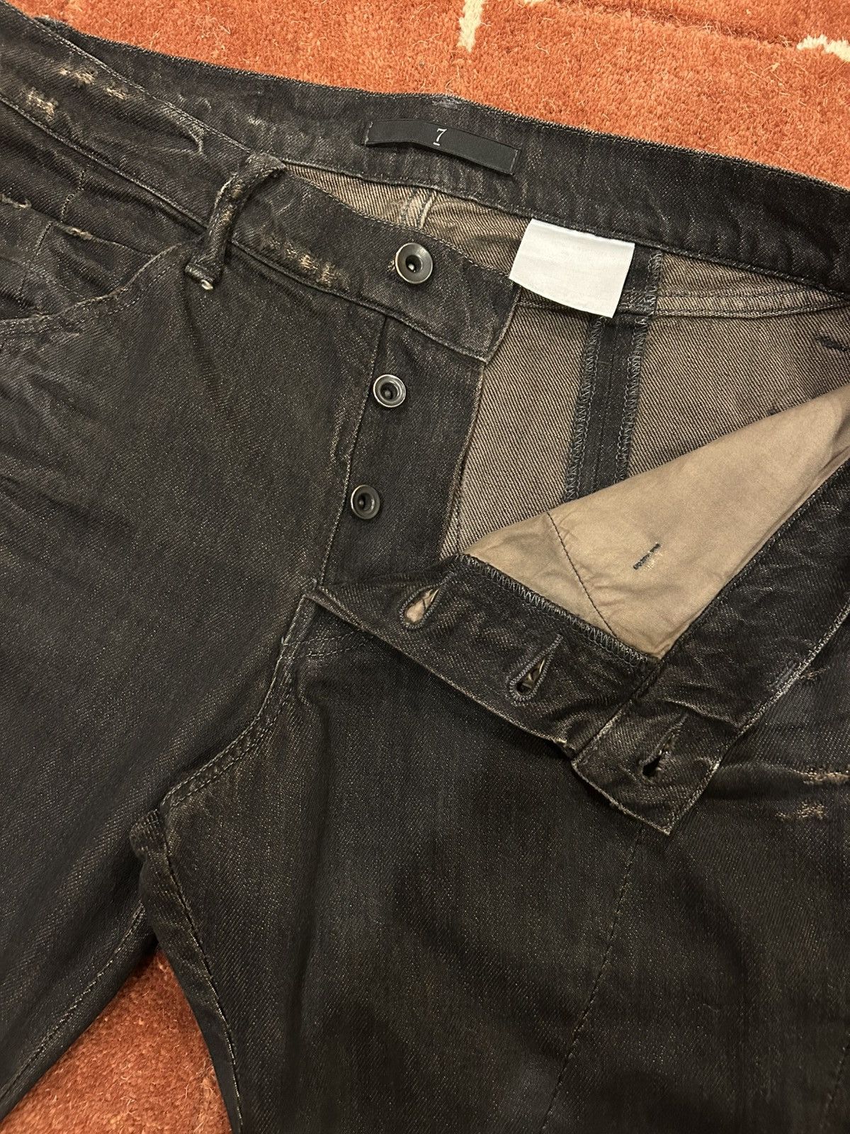 Julius JULIUS_7 SS11 SPIRAL TWISTED SEAM DENIM Size US 32 / EU 48 - 4 Thumbnail