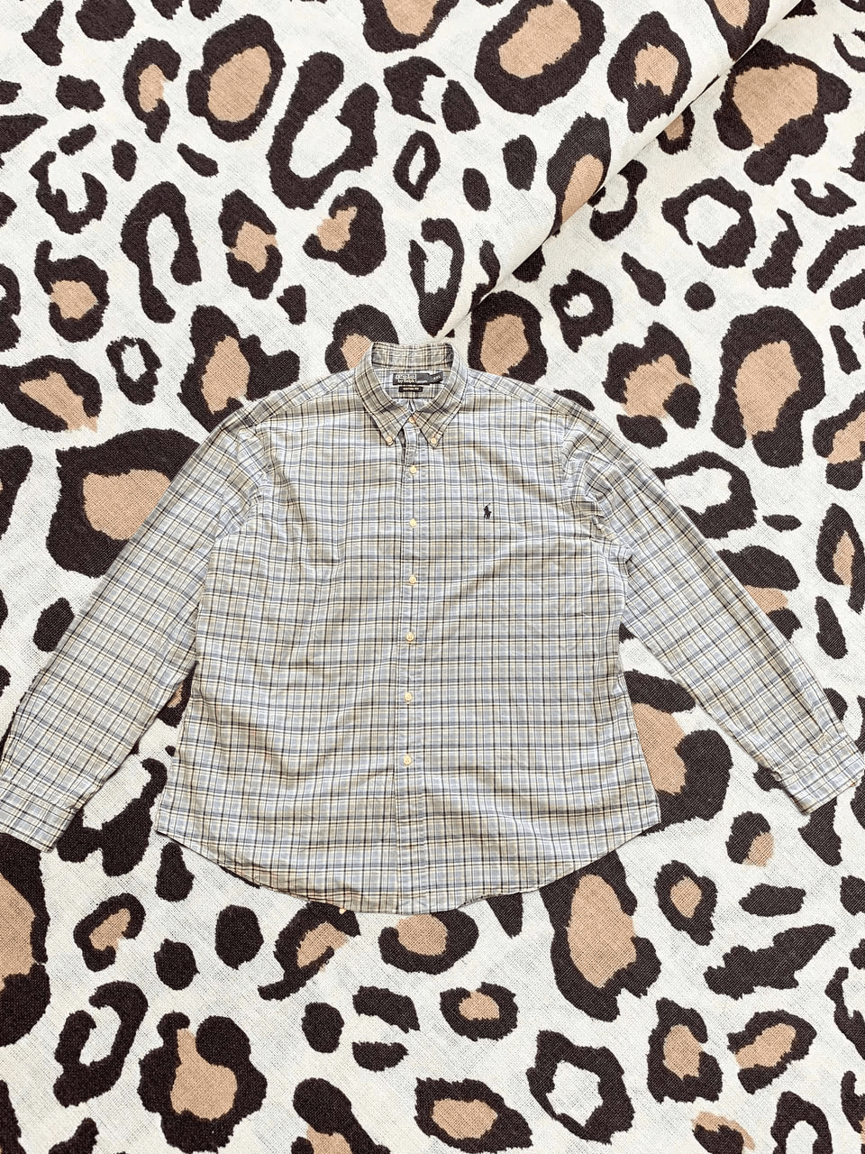 Polo Ralph Lauren POLO RALPH LAUREN Men’s Checked Shirt Regular Fit Size US XXL / EU 58 / 5 - 1 Thumbnail