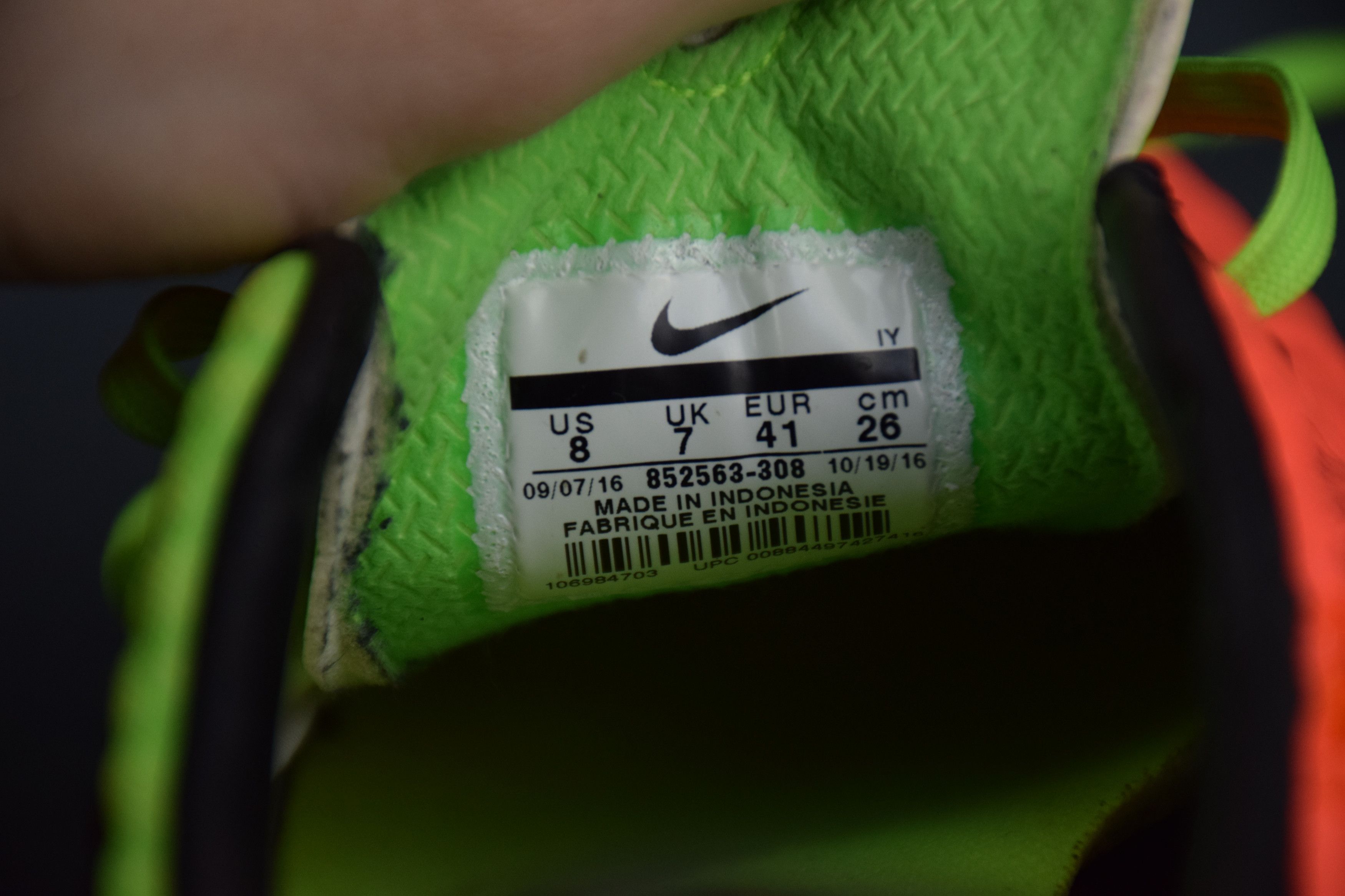 Nike Nike HyperVenomX Phelon 3 IC Indoor Soccer US 8 UK 7 EU 41 Size US 8 / EU 41 - 8 Thumbnail