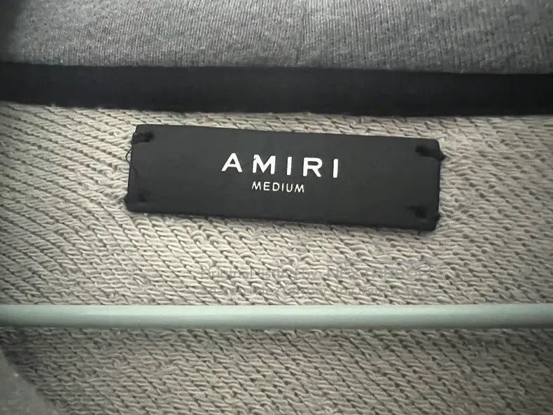 Amiri Amiri Gray Camo Hooded Sweatshirt Size US M / EU 48-50 / 2 - 5 Thumbnail