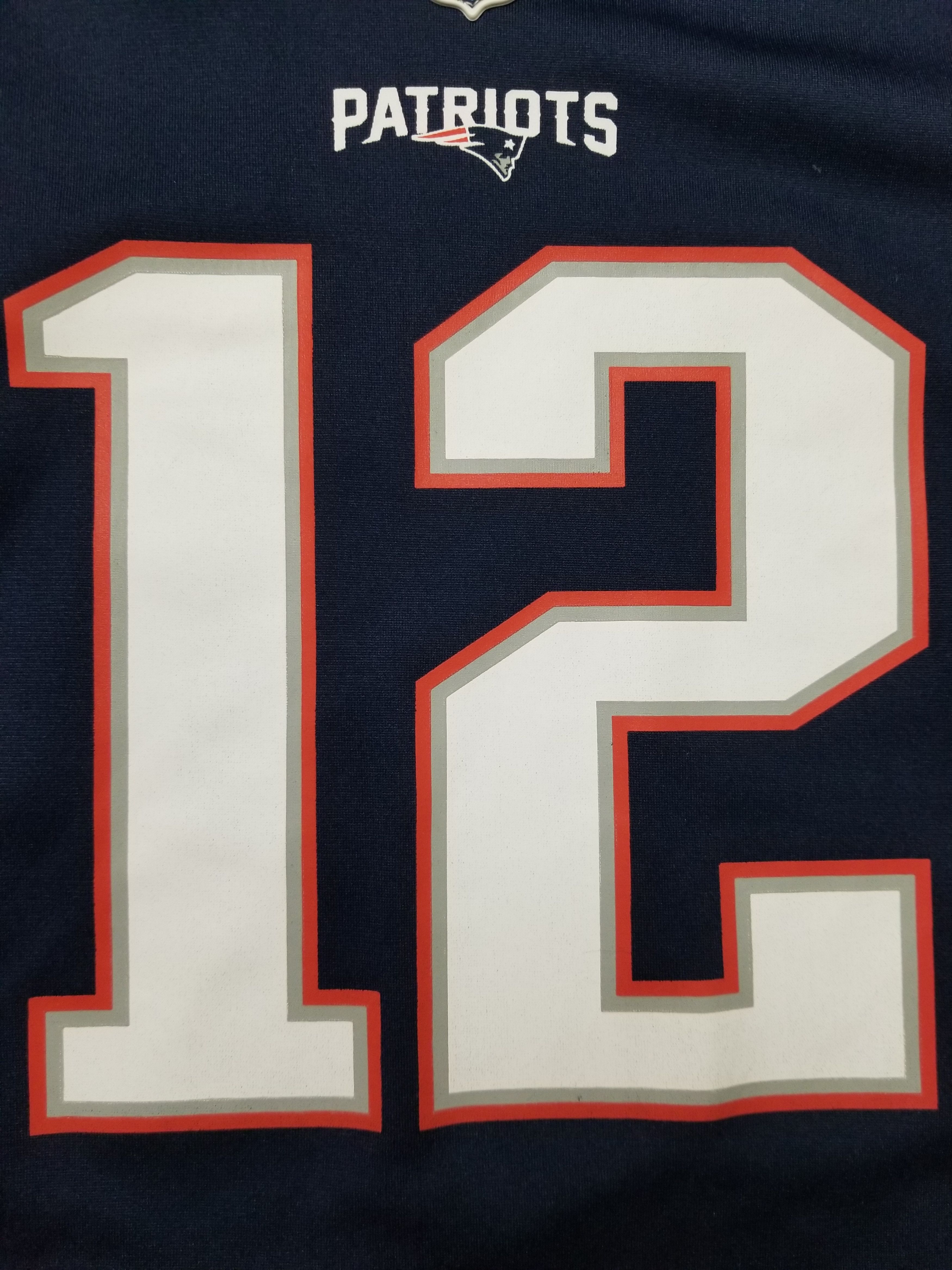Nike Nike Tom Brady #12 New England Patriots NFL Jersey Youth XL Size US XS / EU 42 / 0 - 16 Thumbnail