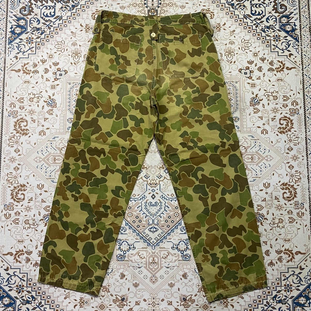 Vintage Vtg 80s Auscam Australian Army Trousers Pants Size US 30 / EU 46 - 2 Thumbnail