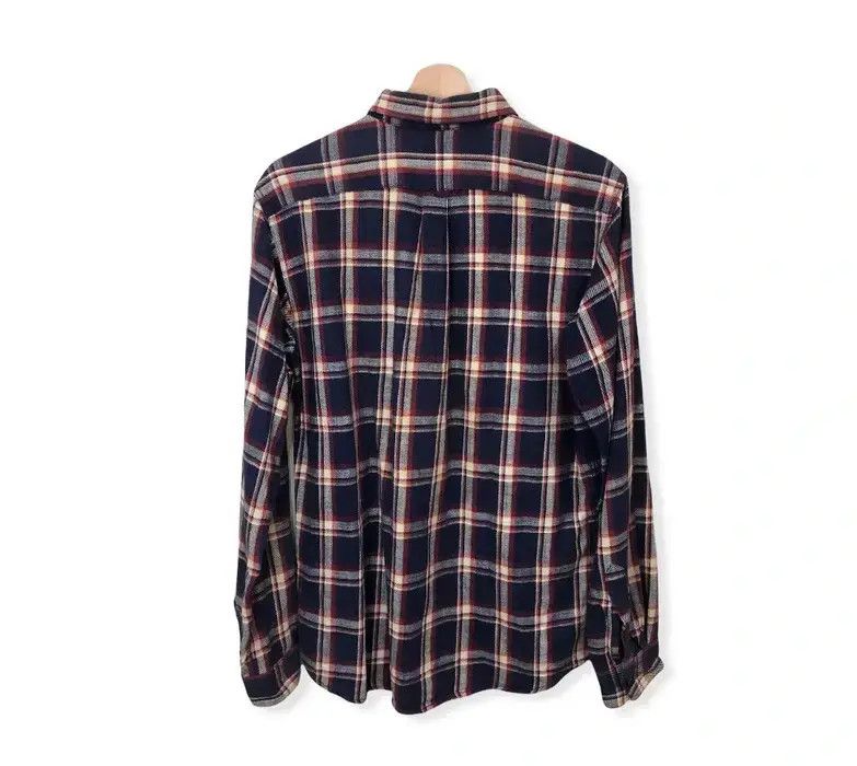Japanese Brand Japanese Brand Back Number Plaid Tartan Flannel Shirt 👕 Size US M / EU 48-50 / 2 - 4 Thumbnail
