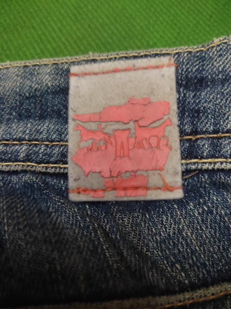 Levi's Vintage Clothing × Vintage LEVI’S LADY STYLE DISTRESSED JEANS FLARED VINTAGE Size 27" / US 4 / IT 40 - 9 Thumbnail