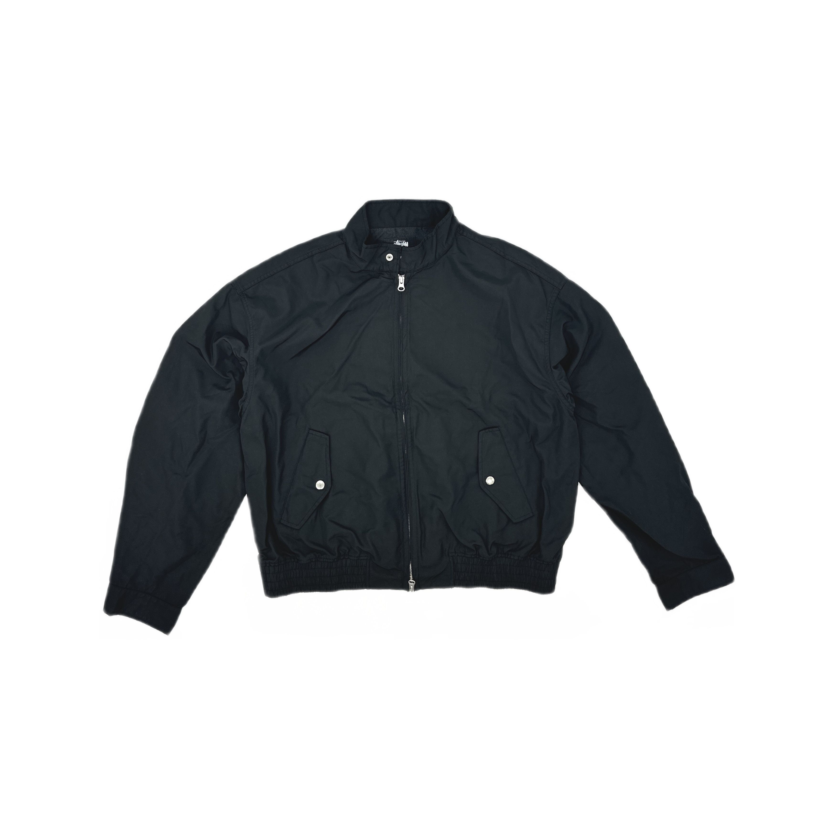 Stussy Stussy Logo Zip Up Light Jacket Size XL Size US XL / EU 56 / 4 - 1 Thumbnail