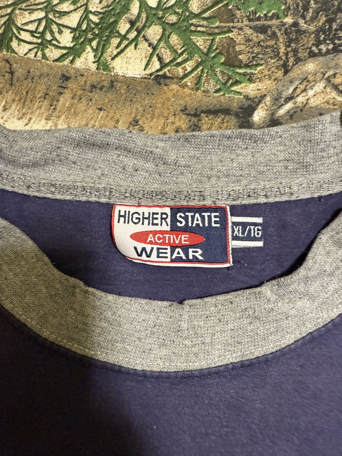 Vintage ***FINAL DROP***RARE 90s HIGHER STATE DOUBLE LAYER XL Size US XL / EU 56 / 4 - 6 Thumbnail