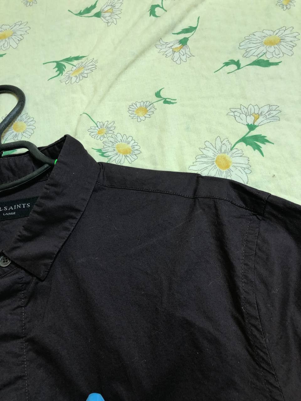 Allsaints Vintage Allsaints Button Up Men's Classic Short Sleeve Size US L / EU 52-54 / 3 - 9 Thumbnail