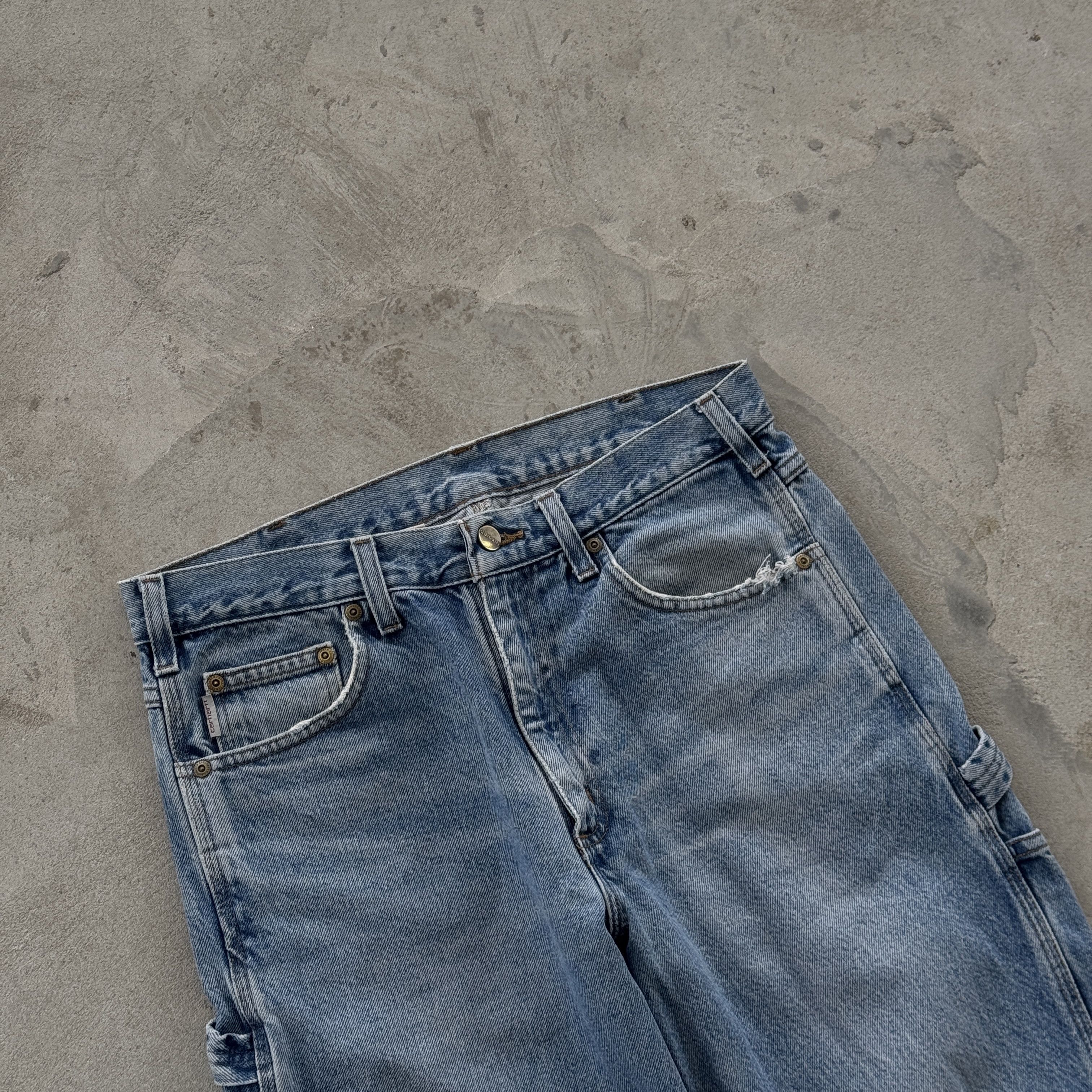 Carhartt Vintage Carhartt Carpenter Single Knee Denim Pants Size US 32 / EU 48 - 4 Thumbnail
