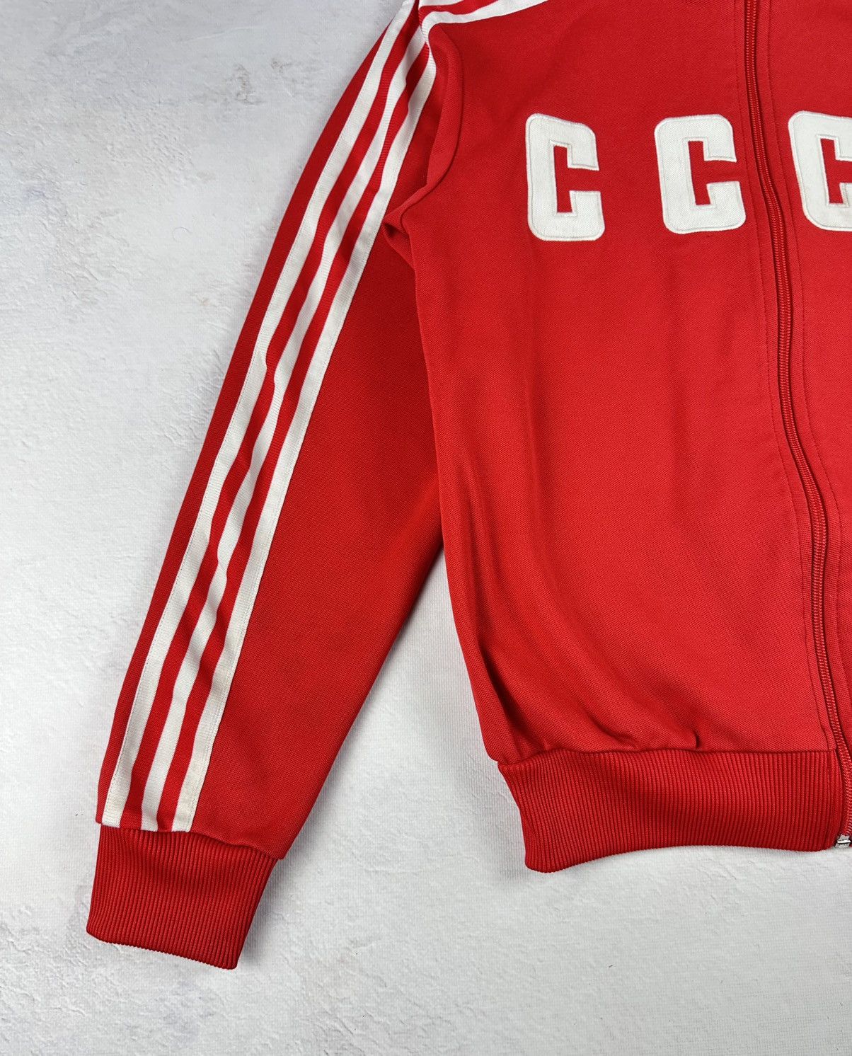 Adidas Vintage Zip Adidas USSR СССР Classic Y2k Boxy Fit Size US S / EU 44-46 / 1 - 5 Thumbnail