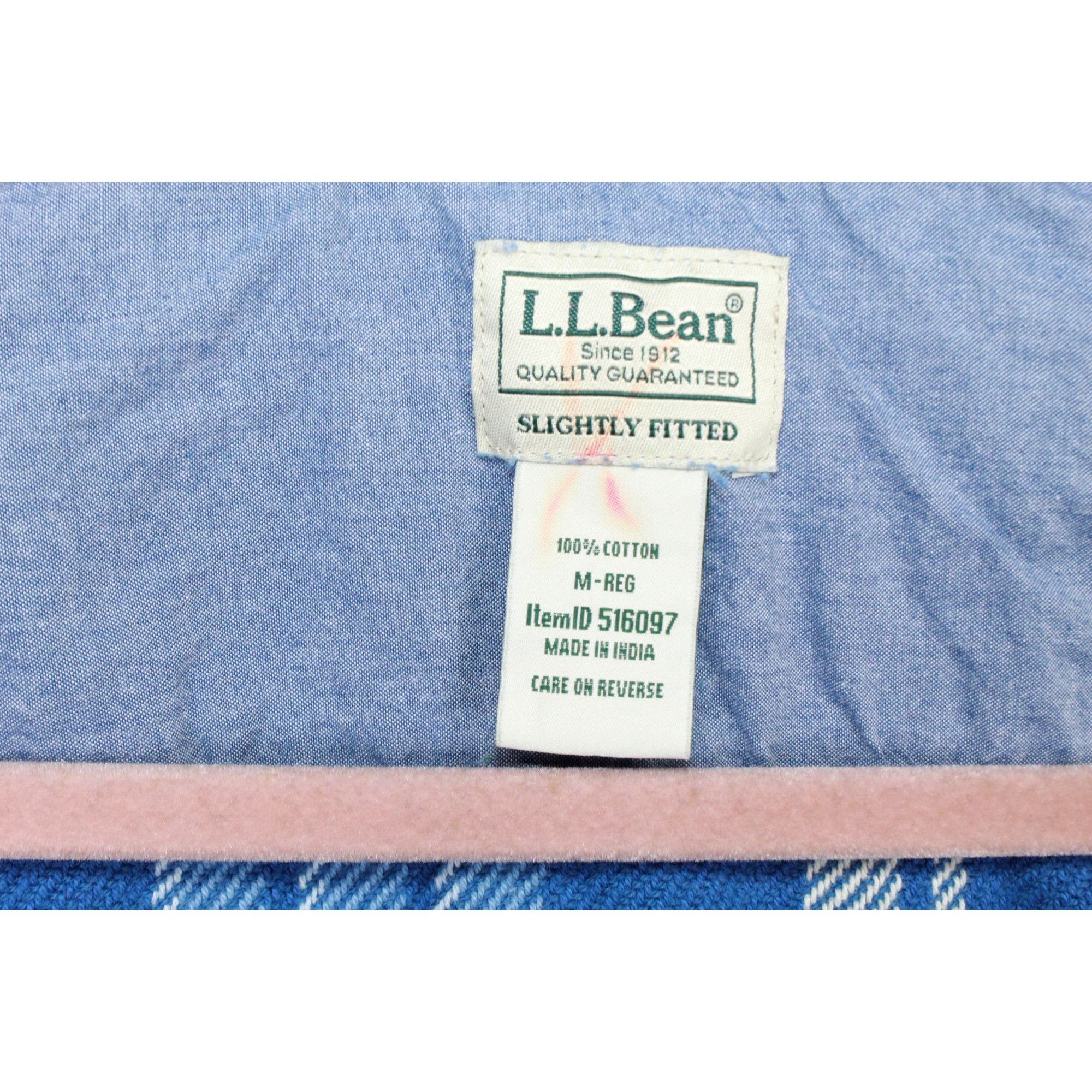 L.L. Bean LL Bean Men's 1912 Overshirt Long Sleeve Flannel Size US M / EU 48-50 / 2 - 7 Thumbnail