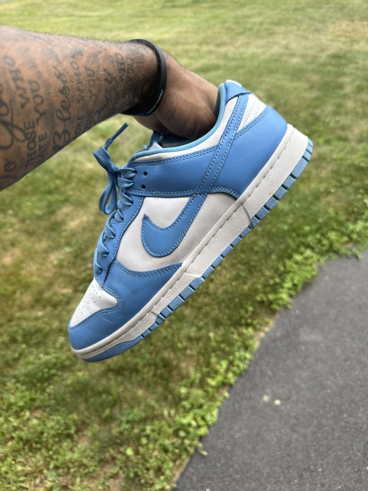 Nike Nike Dunk UNC Size US 11 / EU 44 - 3 Thumbnail