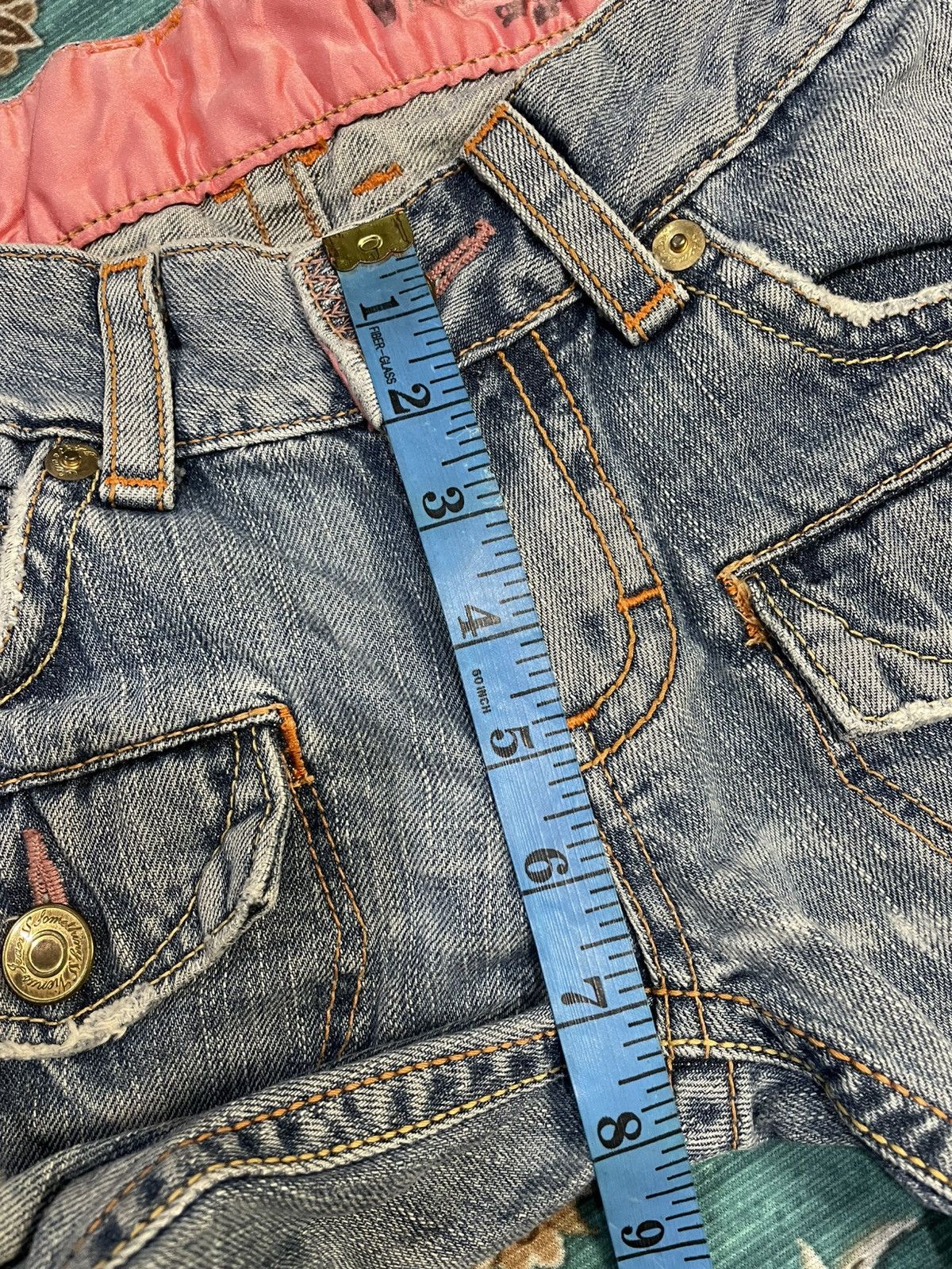 If Six Was Nine Flared Japanese Brand Jeans Size US 29 - 10 Thumbnail