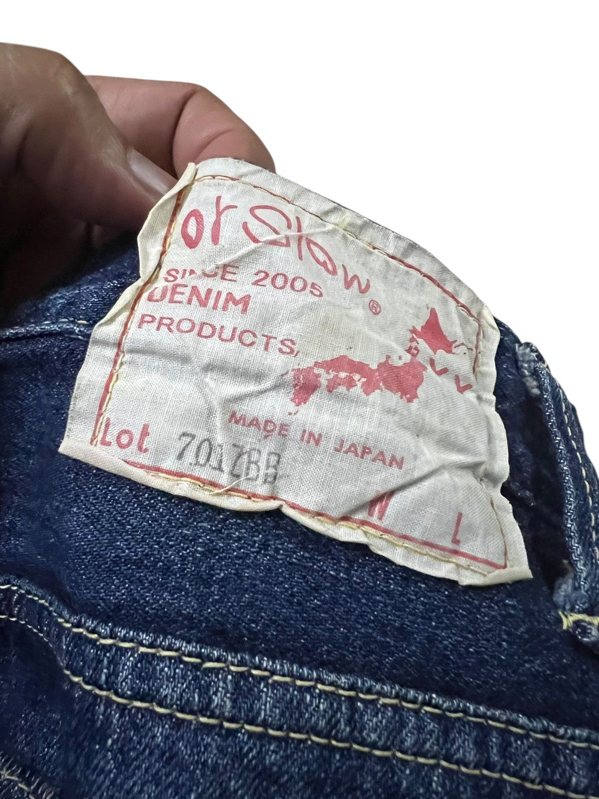 Orslow Vintage Orslow Lot 701ZBB Selvedge Jean Size US 27 - 13 Thumbnail
