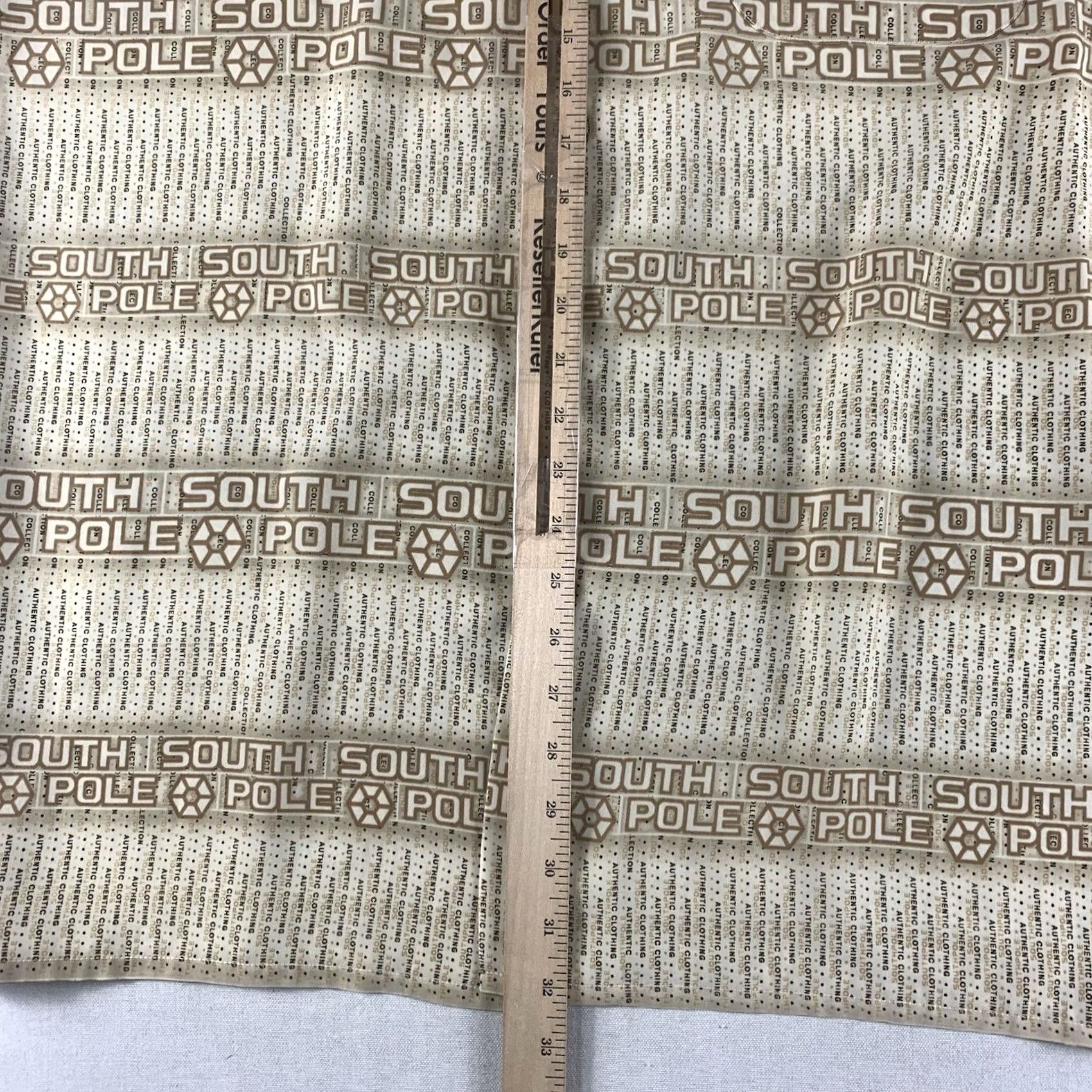 Southpole VINTAGE SOUTHPOLE Shirt MENS LARGE BEIGE SHORT SLEEVE BUTTON UP COLLAR Y2K Size US L / EU 52-54 / 3 - 5 Thumbnail