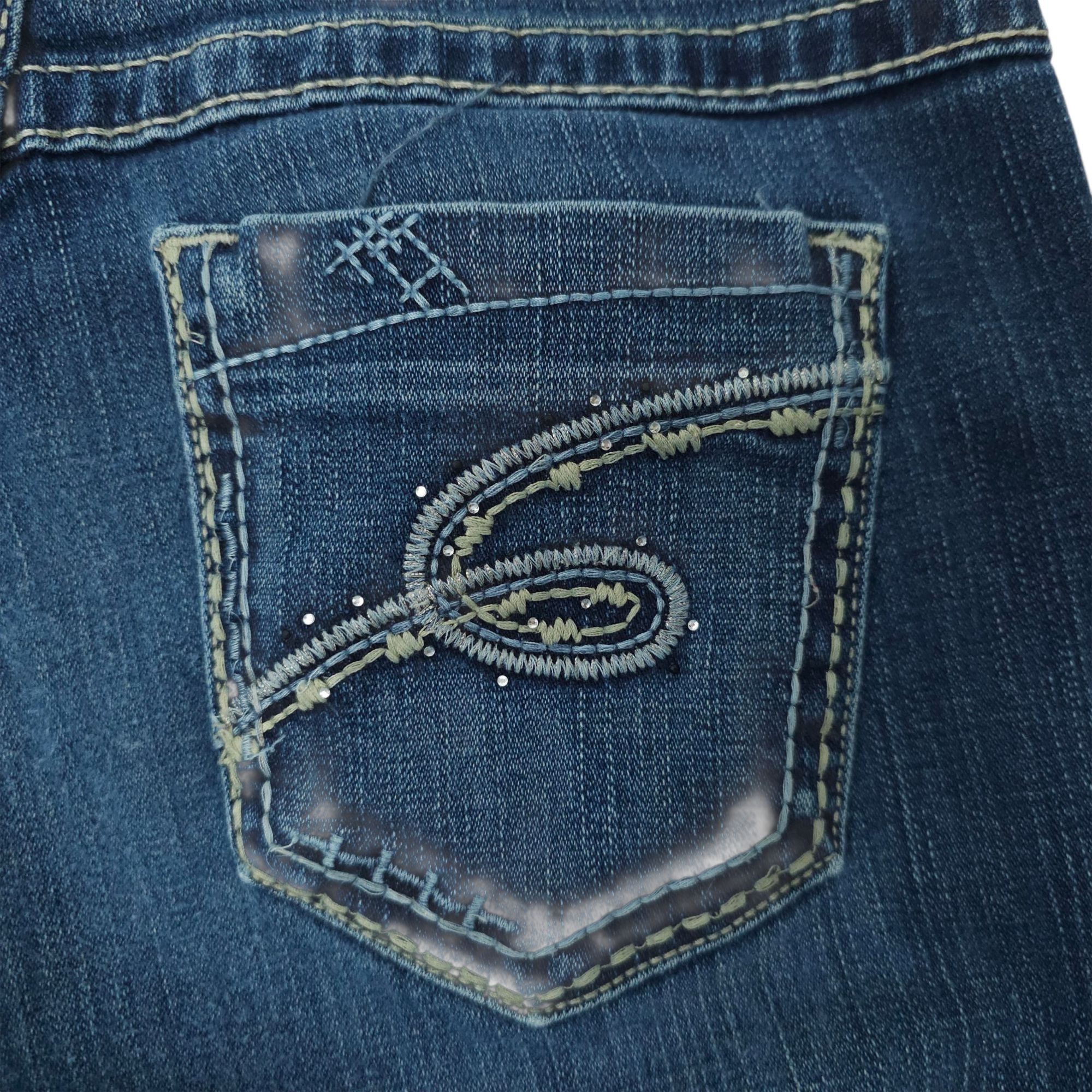 BKE BKE Buckle Drew Boot Cut Stretch Jeans Womens 28x29.5 Size 30" / US 8 / IT 44 - 13 Thumbnail