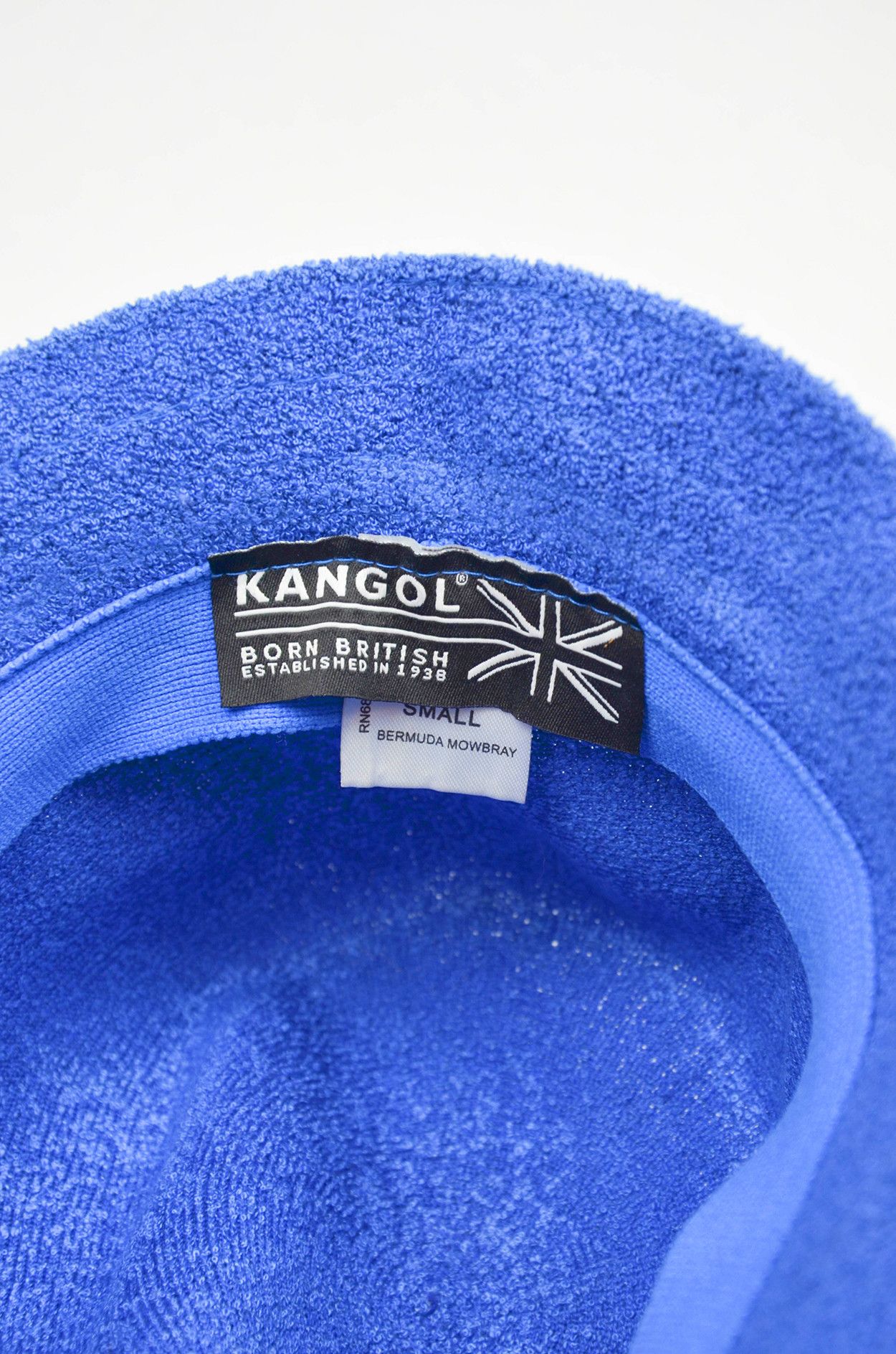 Kangol Kangol Bermuda Mowbray Bucket Hat – Blue Terrycloth – Small Size ONE SIZE - 4 Thumbnail