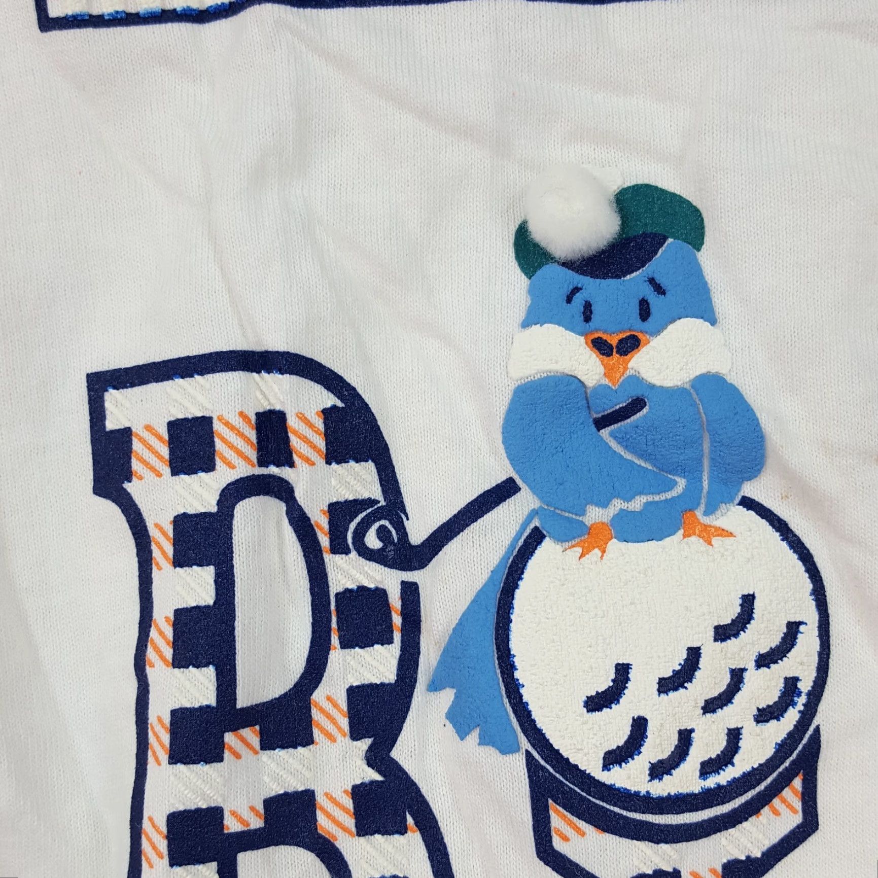 Vintage VINTAGE Blooming & Co T-Shirt Collared USA Made Size Small White Golf PGA Bird Retro 80s 90s Mens Size US S / EU 44-46 / 1 - 3 Thumbnail