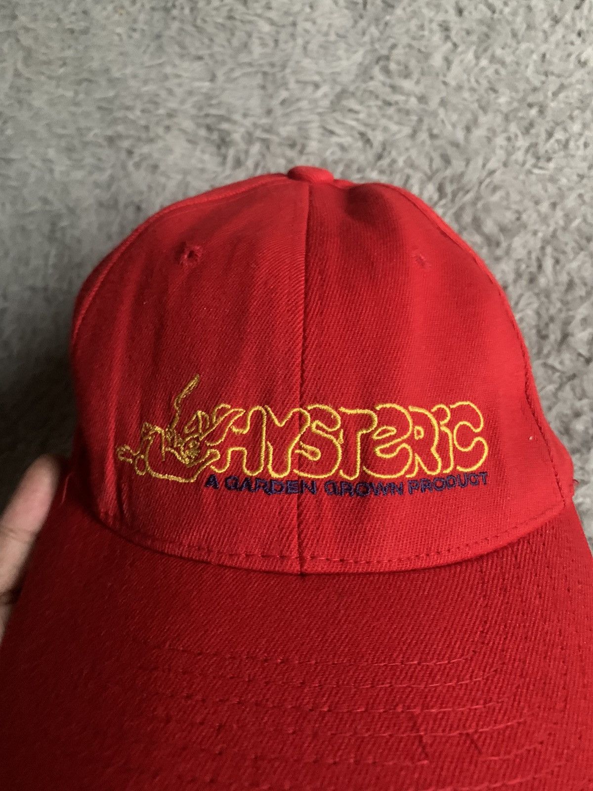 Hysteric Glamour Vintage 90s 00s Y2k Hysteric Glamour Flexfit Fitted Cap Hat Size ONE SIZE - 2 Thumbnail