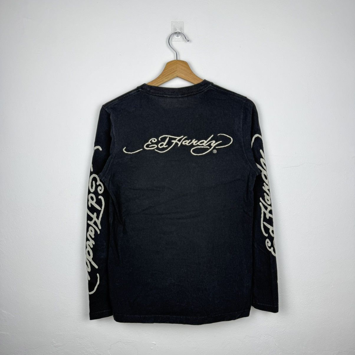 Ed Hardy Ed Hardy Y2K Style Longsleeve Tee Size US M / EU 48-50 / 2 - 2 Thumbnail