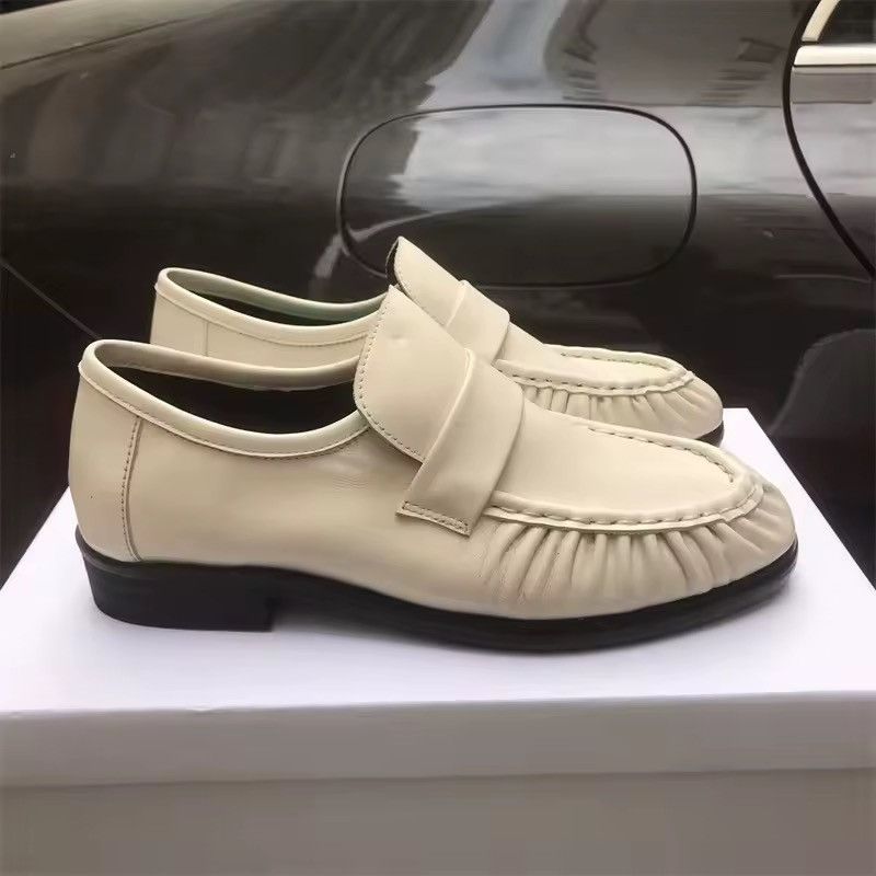 Genuine Leather Real Genuine Leather Casual Boots French Retro Loafers Size US 8.5 / IT 38.5 - 5 Thumbnail