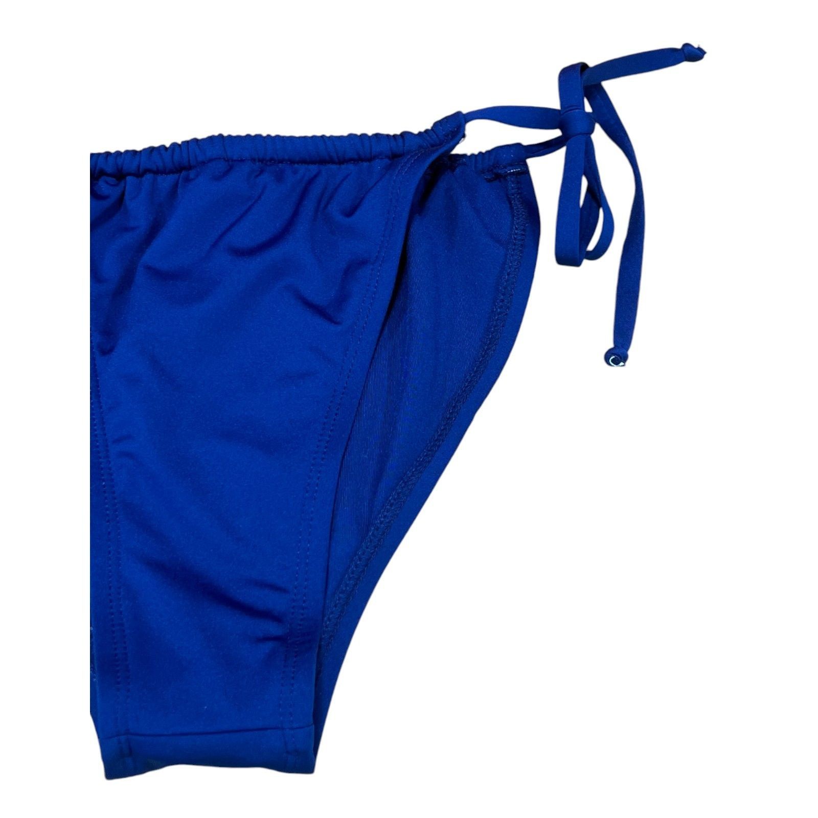 Other Liberty & Justice - Women's Tie Side Bikini Bottom - Navy Bl Size ONE SIZE - 9 Thumbnail