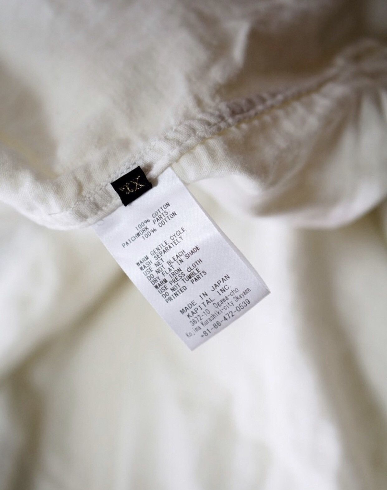 Kapital Kapital ancient cloth collar shirt/Taoist robe2412- Size US XL / EU 56 / 4 - 3 Thumbnail
