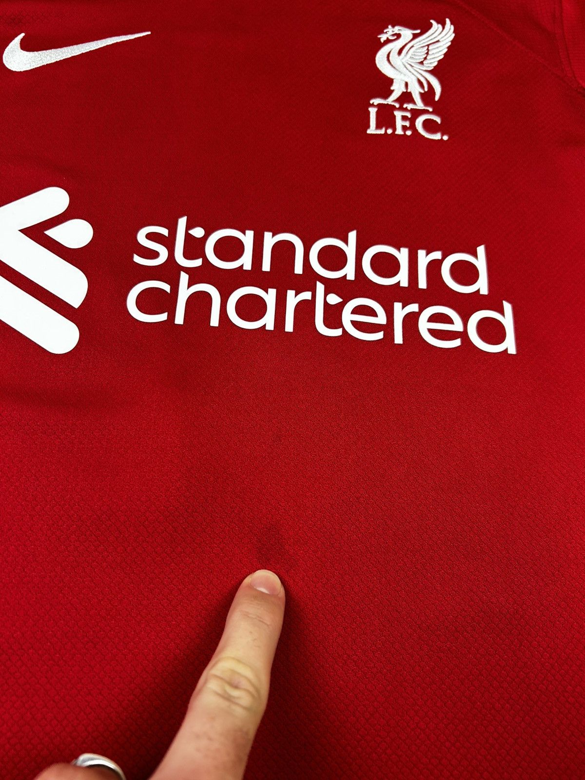 Nike Liverpool FC #14 Henderson Nike Soccer Jersey Football Retro Size US S / EU 44-46 / 1 - 4 Thumbnail
