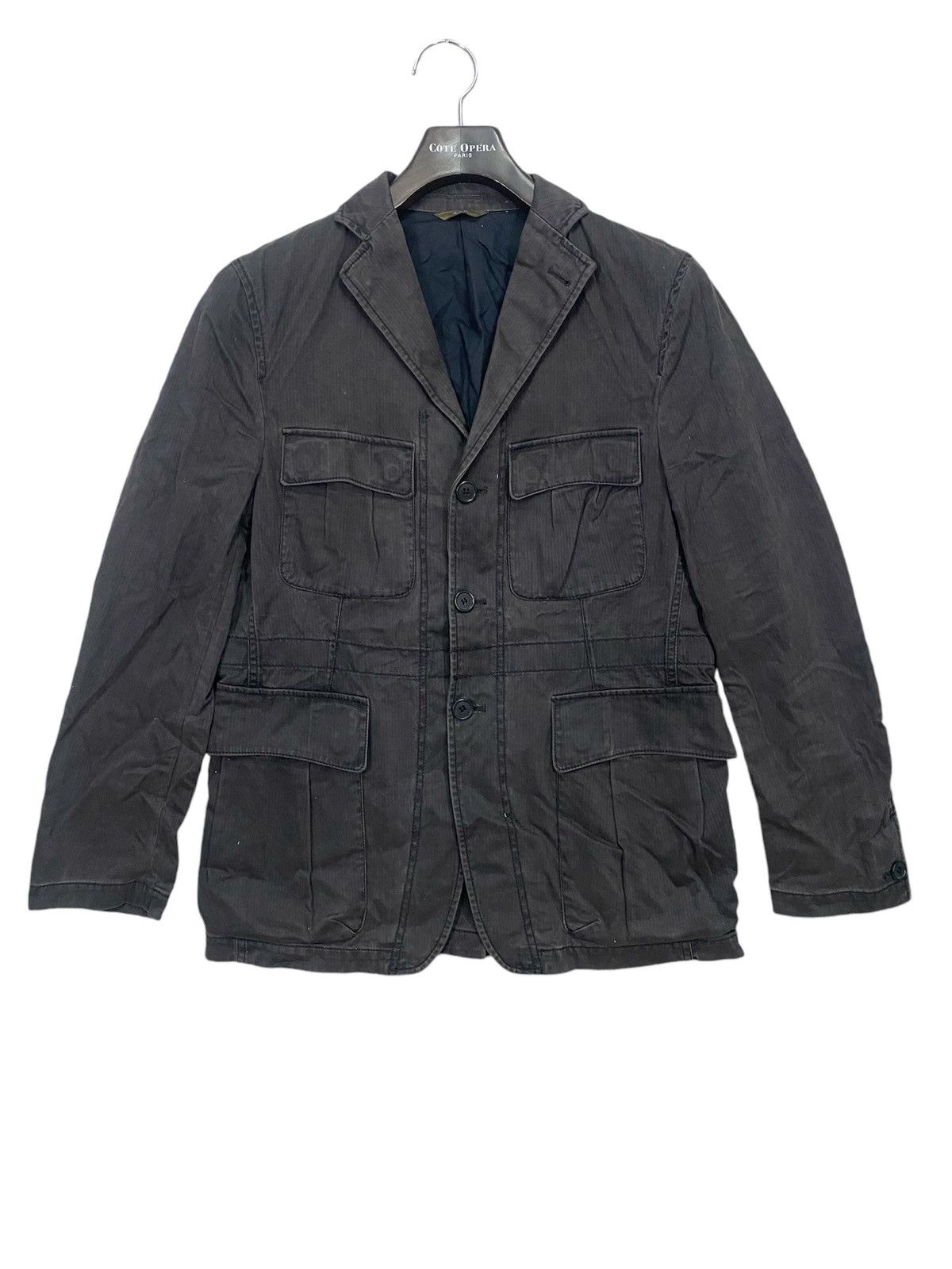 Yohji Yamamoto Yohji Yamamoto AAR Oversized Jacket Black M ARCHIVE Size US M / EU 48-50 / 2 - 1 Thumbnail