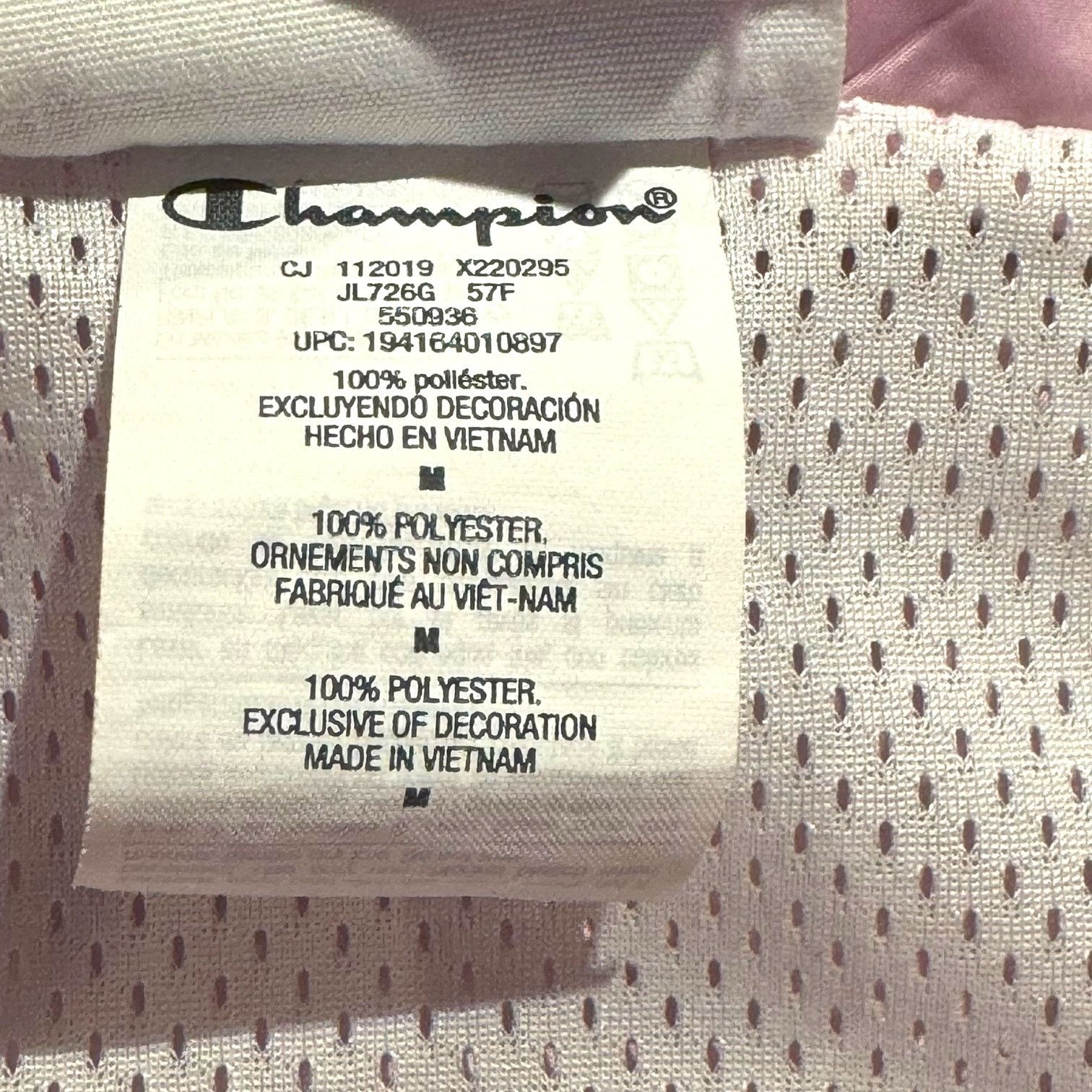 Champion Champion Cropped Track Jacket Pink Medium Size M / US 6-8 / IT 42-44 - 11 Thumbnail