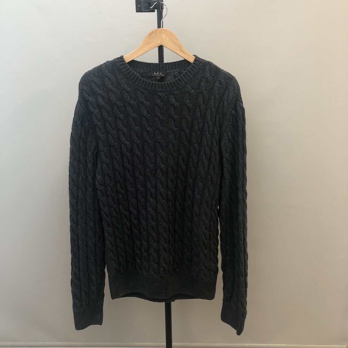 A.P.C. APC RUE MADAME PARIS SWEATER ITALIAN YARN Size US S / EU 44-46 / 1 - 1 Thumbnail