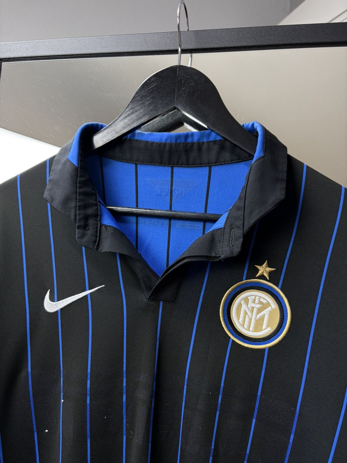 Nike Nike Inter Milan Home Kit Football Jersey 2014/15 Tee Size US L / EU 52-54 / 3 - 5 Thumbnail