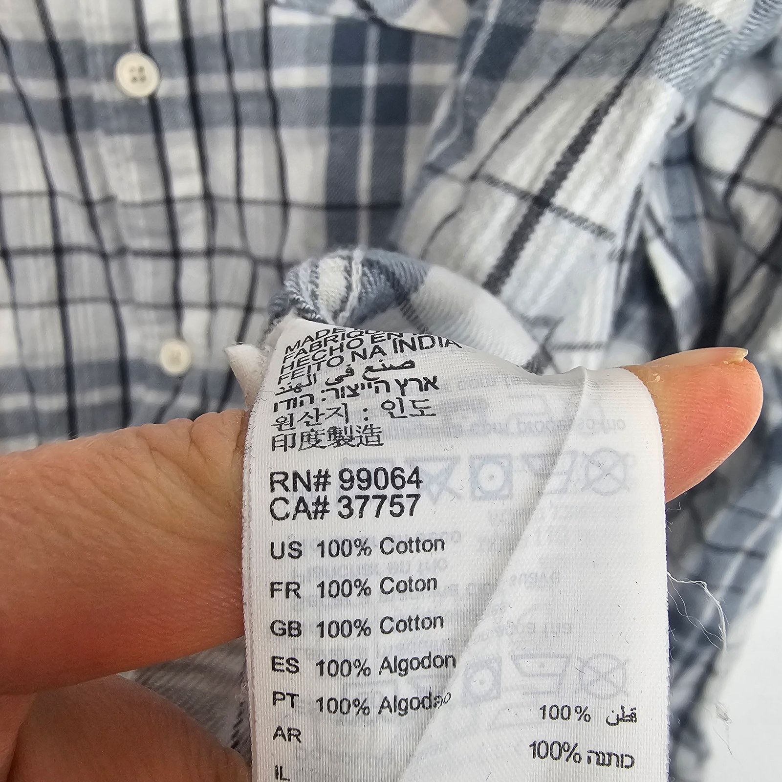 RVCA RVCA Mens Flannel Shirt Plaid Sz XL Gorpcore Outdoor Grunge Size US XL / EU 56 / 4 - 7 Thumbnail