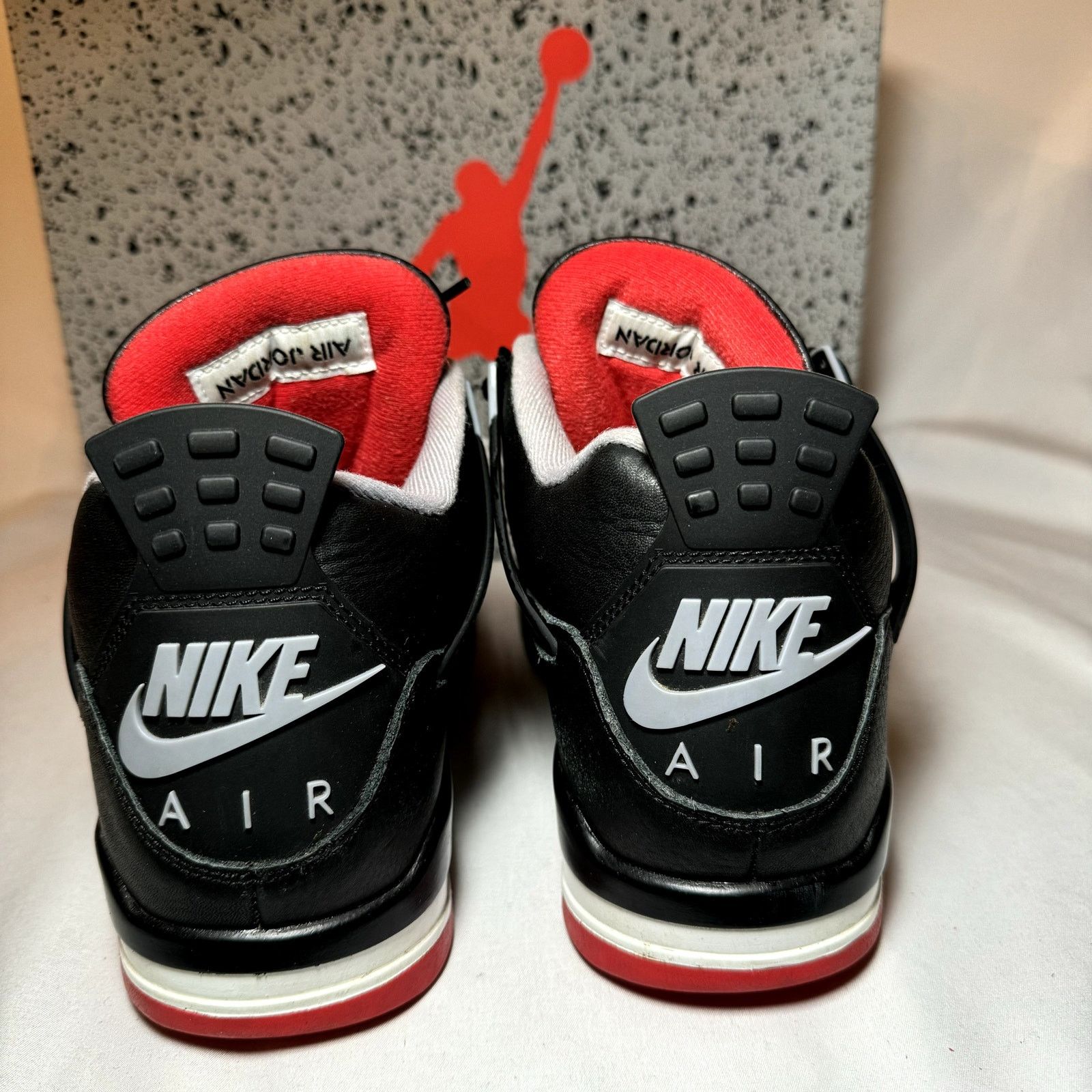Jordan Brand × Nike Size 9.5 - Air Jordan 4 Retro Bred Reimagined Men's Shoes Size US 9.5 / EU 42-43 - 5 Thumbnail