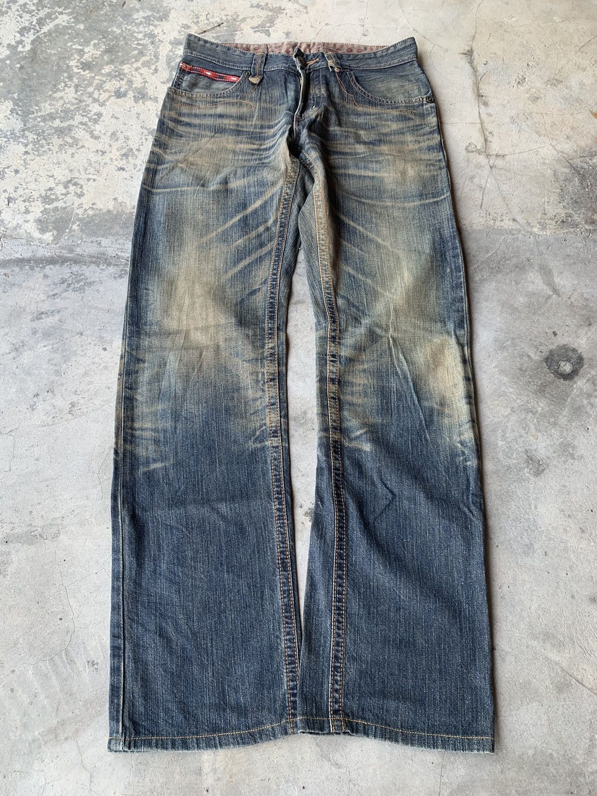 Edwin EDWIN NAVAJO DESIGN STYLE & RARE. ONLY IN JAPAN 🇯🇵 Size US 31 - 1 Thumbnail