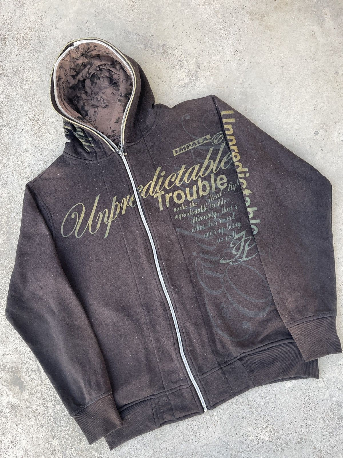14th Addiction × If Six Was Nine × Japanese Brand Impala Massive Evidence Poem Fur Hoodie Undefined Size US L / EU 52-54 / 3 - 2 Thumbnail