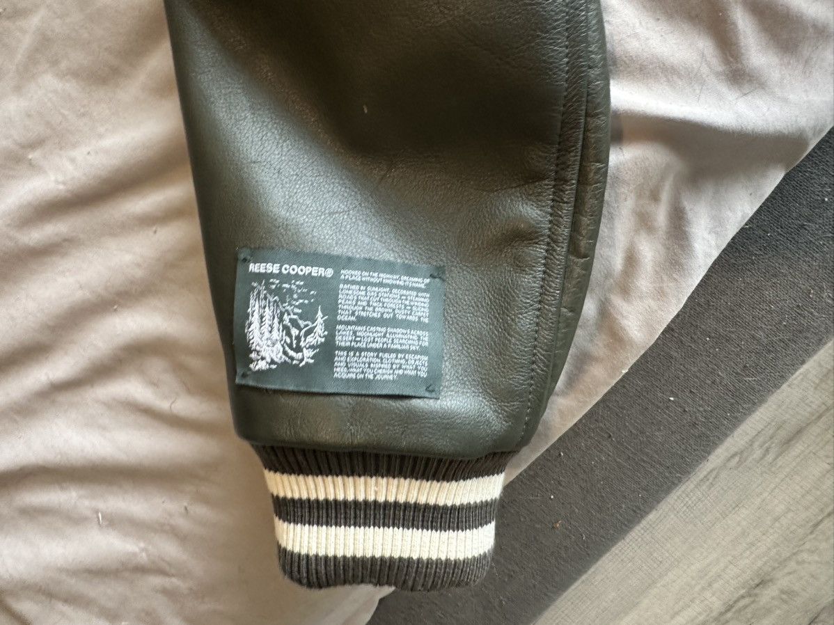 Reese Cooper Reese Cooper Two Steps Varsity Jacket 'Olive Green' Size US S / EU 44-46 / 1 - 5 Thumbnail
