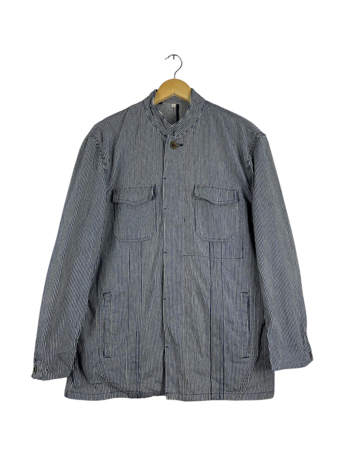 Japanese Brand × Vintage Vintage Hickory Jacket Size US L / EU 52-54 / 3 - 1 Thumbnail
