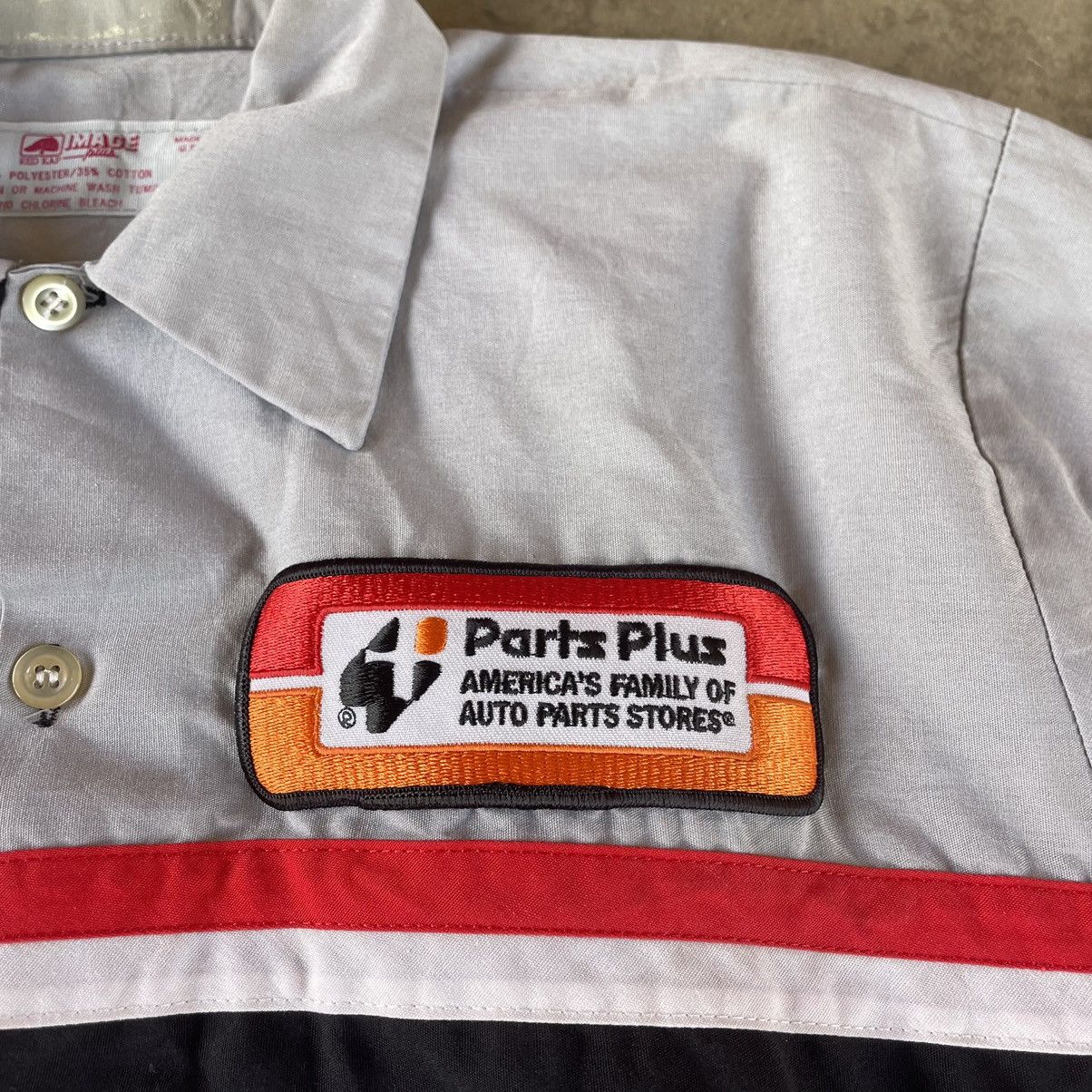 Japanese Brand × Vintage 🔥🔥🇺🇸Red Kap Stripes Pocket Patchworks Workers Buttons Shirts Size US L / EU 52-54 / 3 - 4 Thumbnail
