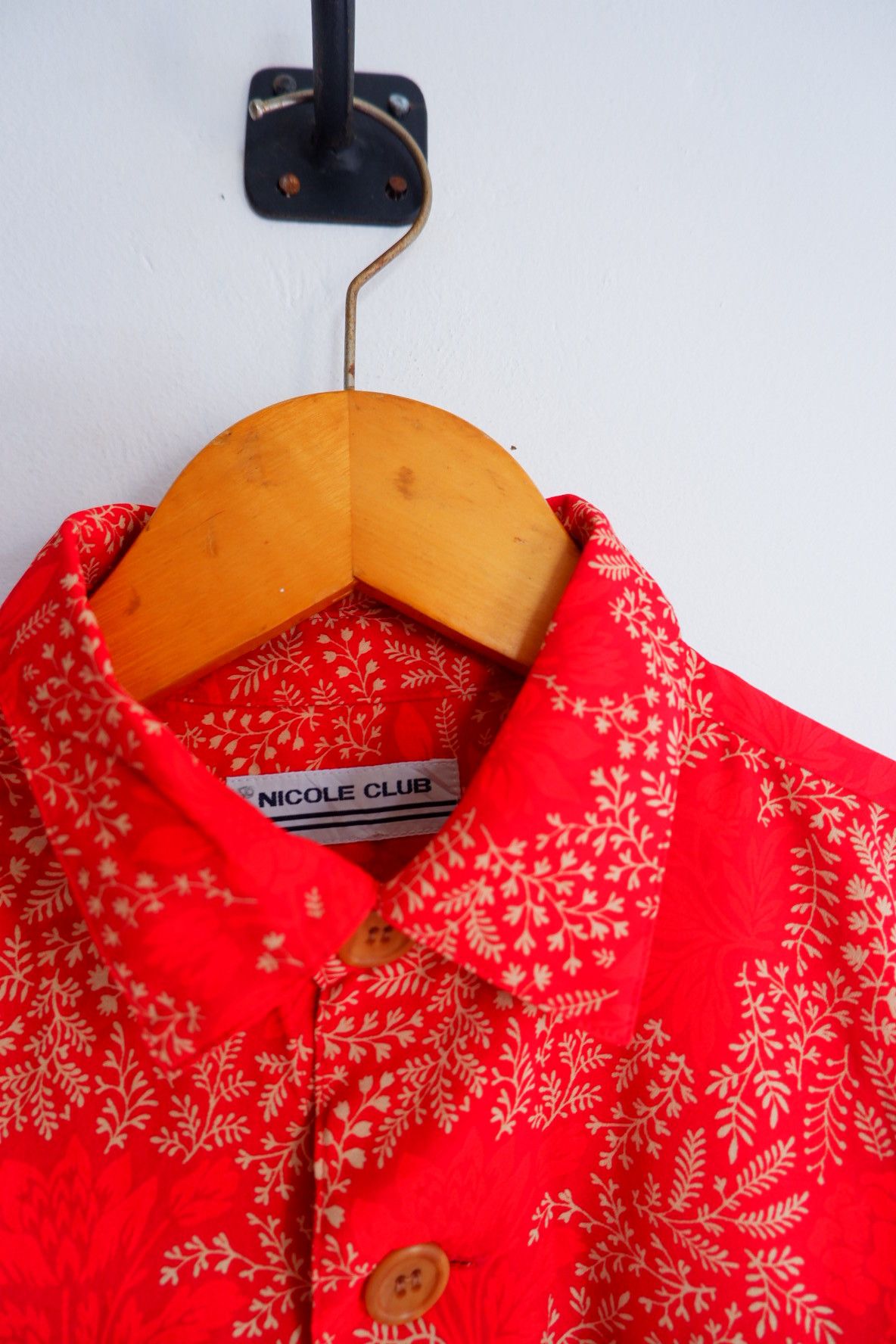 Japanese Brand Vintage Nicole Club Rayon Shirts Size US M / EU 48-50 / 2 - 3 Thumbnail