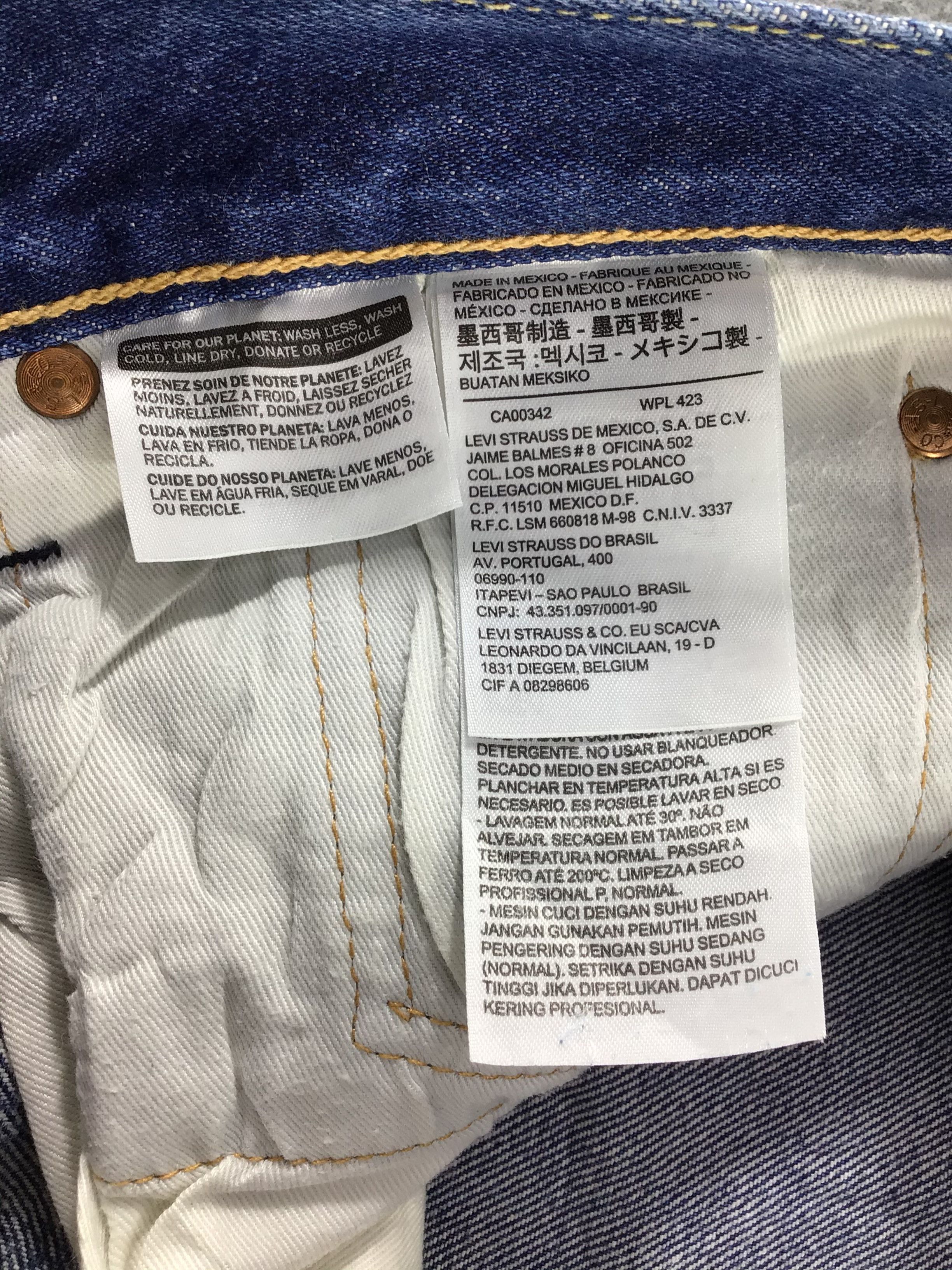 Levi's Vintage Levis 501 Jeans-JM464 Size 31" - 9 Thumbnail