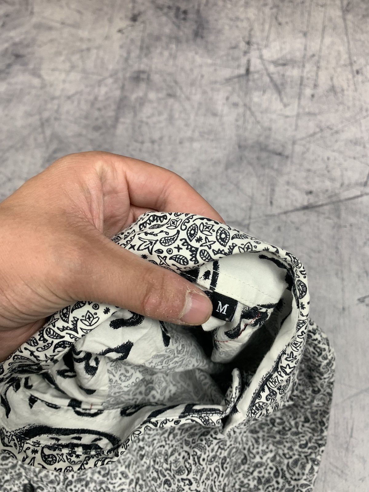 Diesel Diesel Luxury Geometric Pattern Shirt Long Sleeve Y2K Size US M / EU 48-50 / 2 - 6 Thumbnail