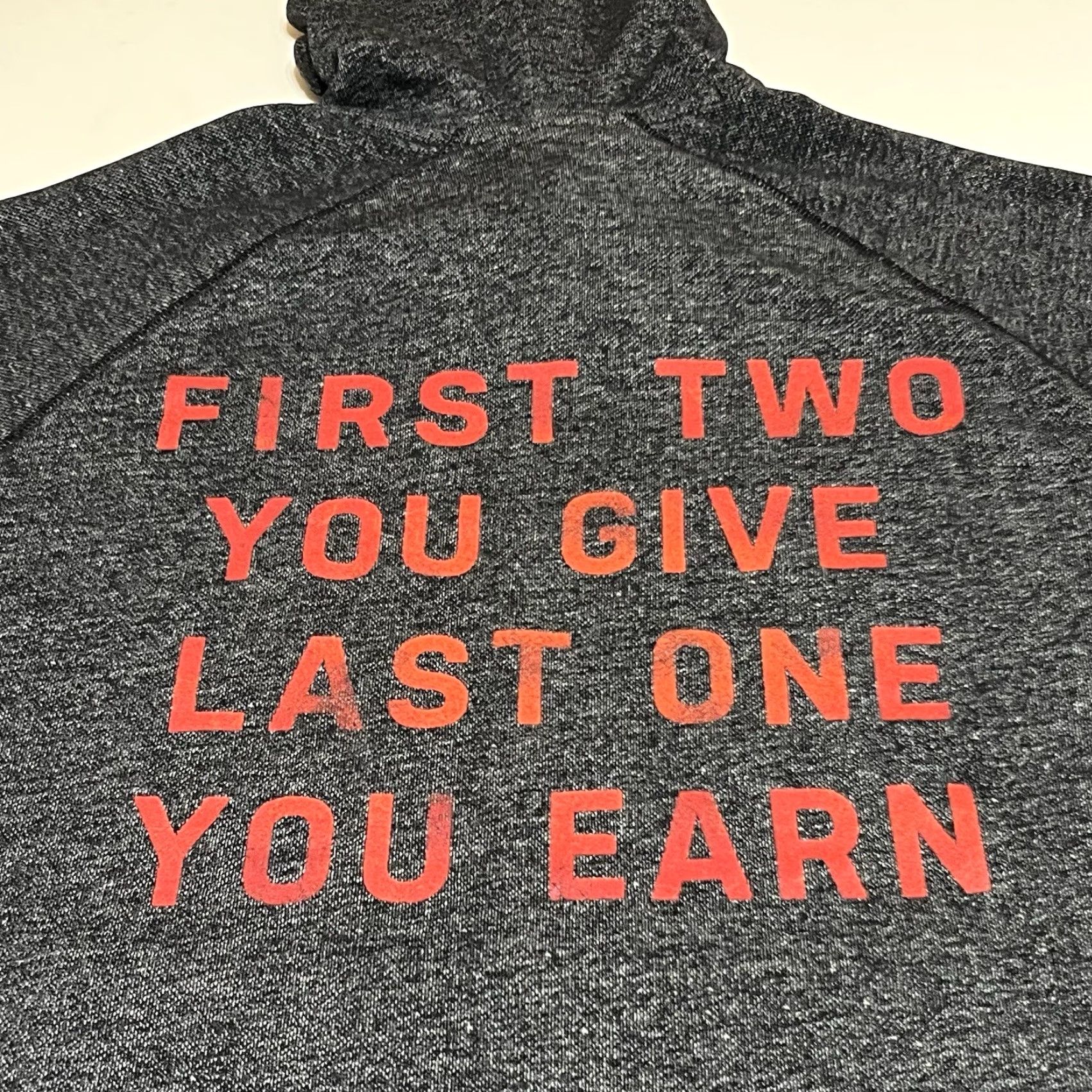 Under Armour PROJECT ROCK UA Men’s Short Sleeve Hoodie Pullover M Gray Logo Rock Mens Hoodie Regular Size US M / EU 48-50 / 2 - 4 Thumbnail