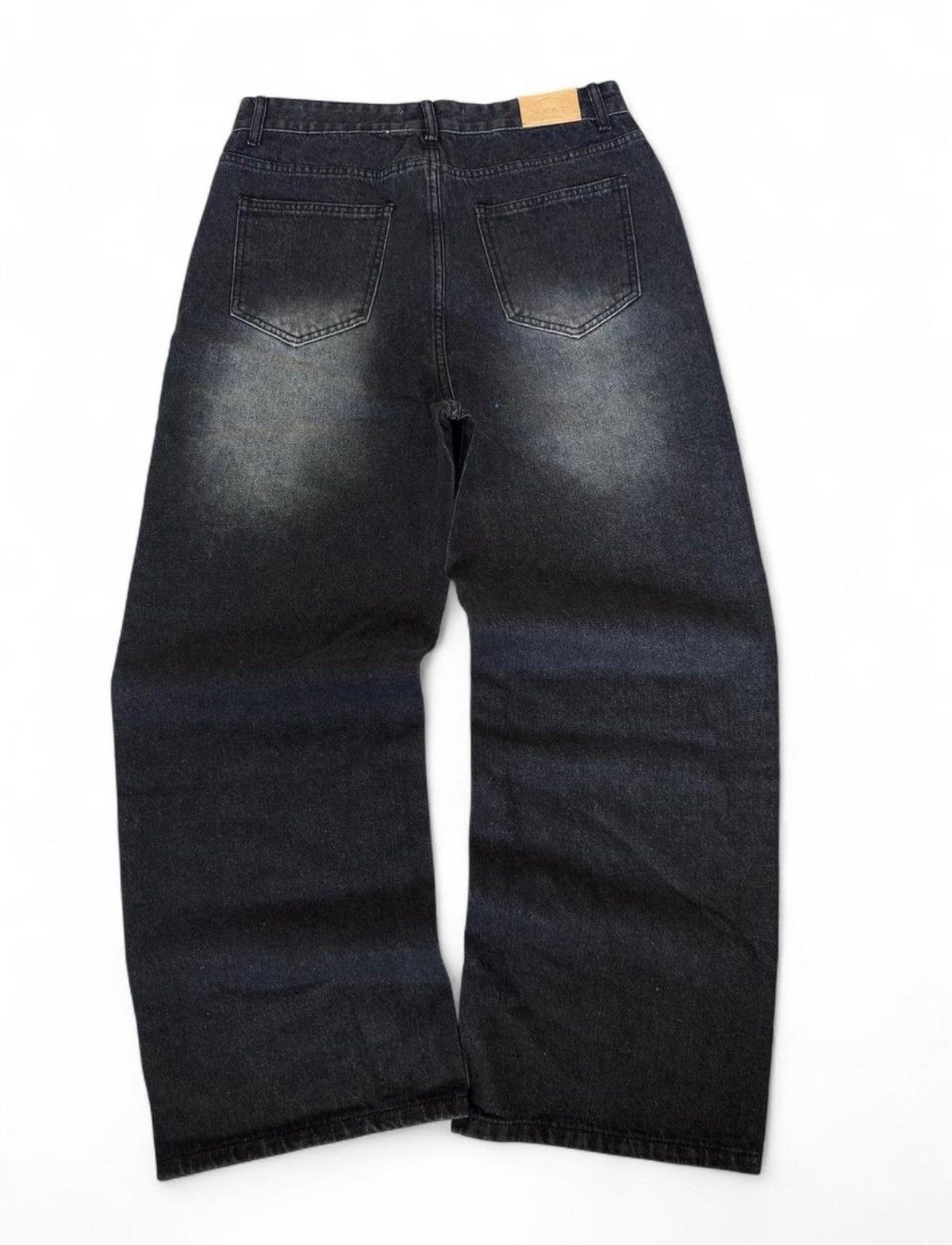 Other Realtakai black wash baggy denim jeans Size US 32 / EU 48 - 2 Thumbnail