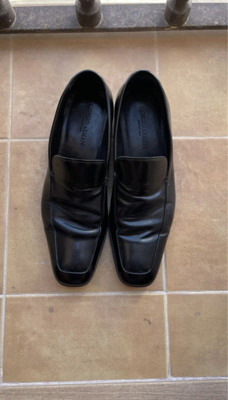 Giorgio Armani Vintage Loafers Size US 11 / EU 44 - 2 Thumbnail