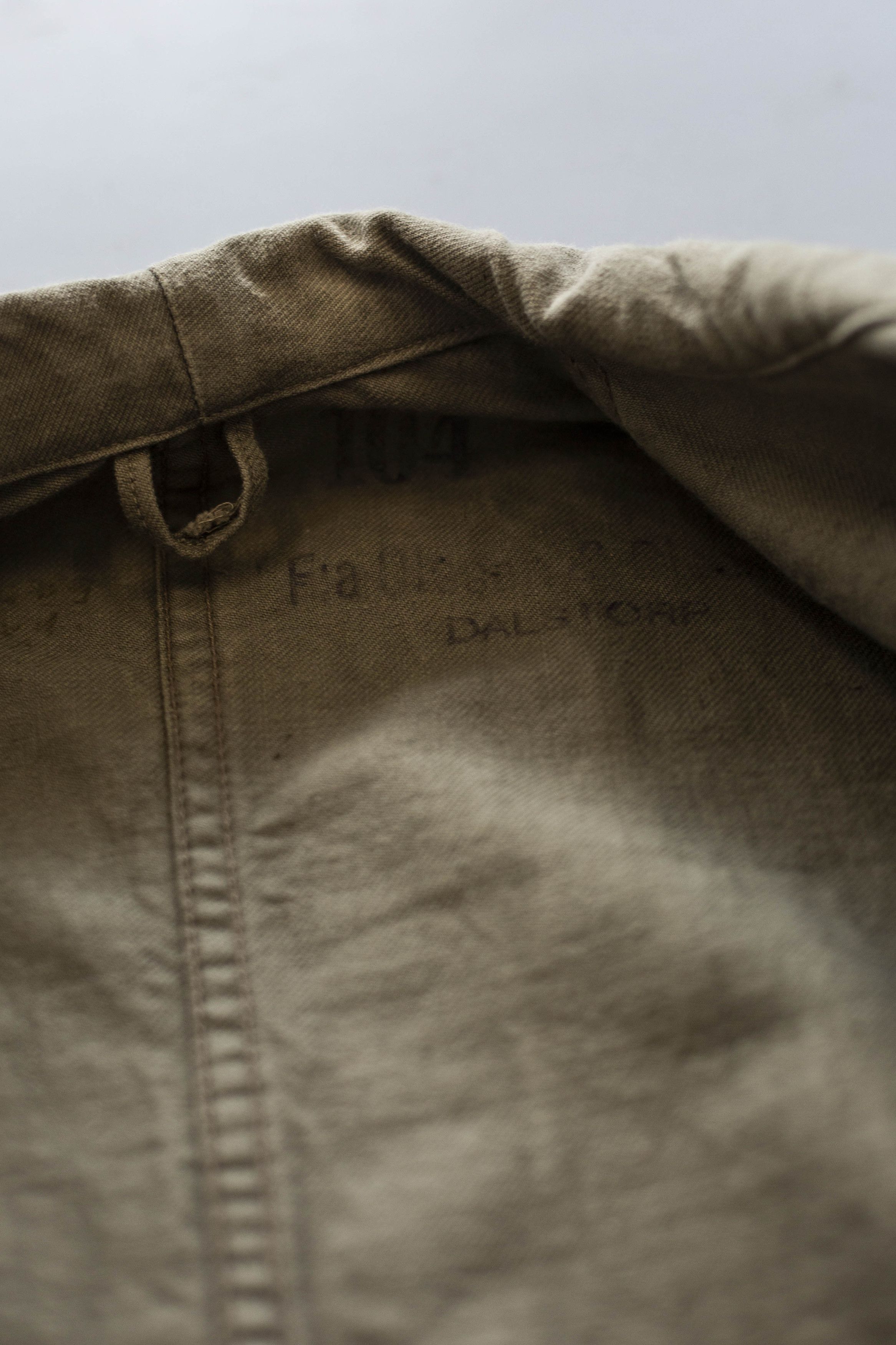 A swedish military jacket circa 1940
