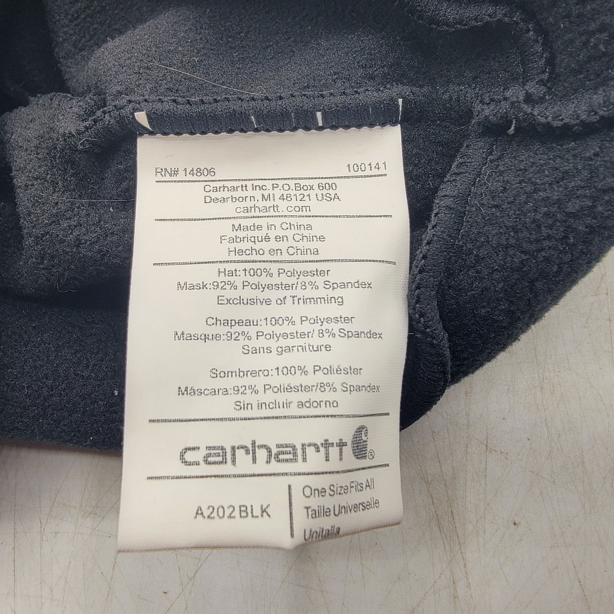Carhartt Carhartt Fleece 2 In 1 Beanie Hat Cap Winter Warm Casual Out Size ONE SIZE - 6 Thumbnail